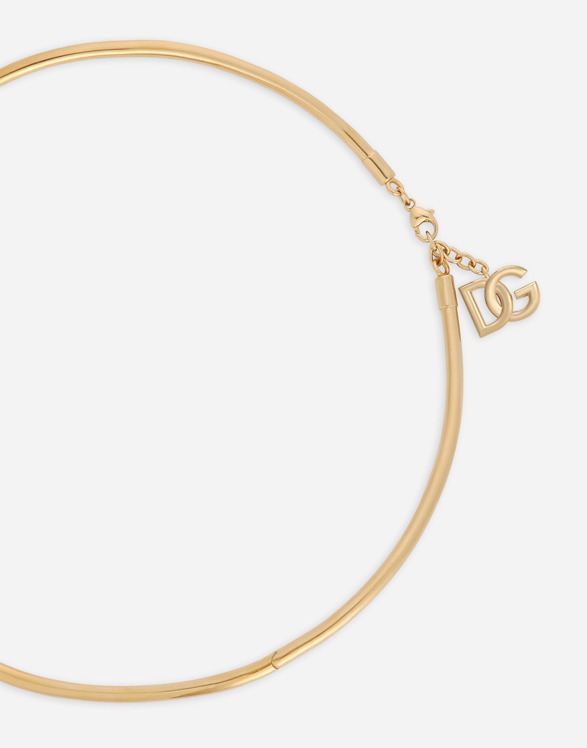 Semi-rigid necklace with “love” lettering - 3