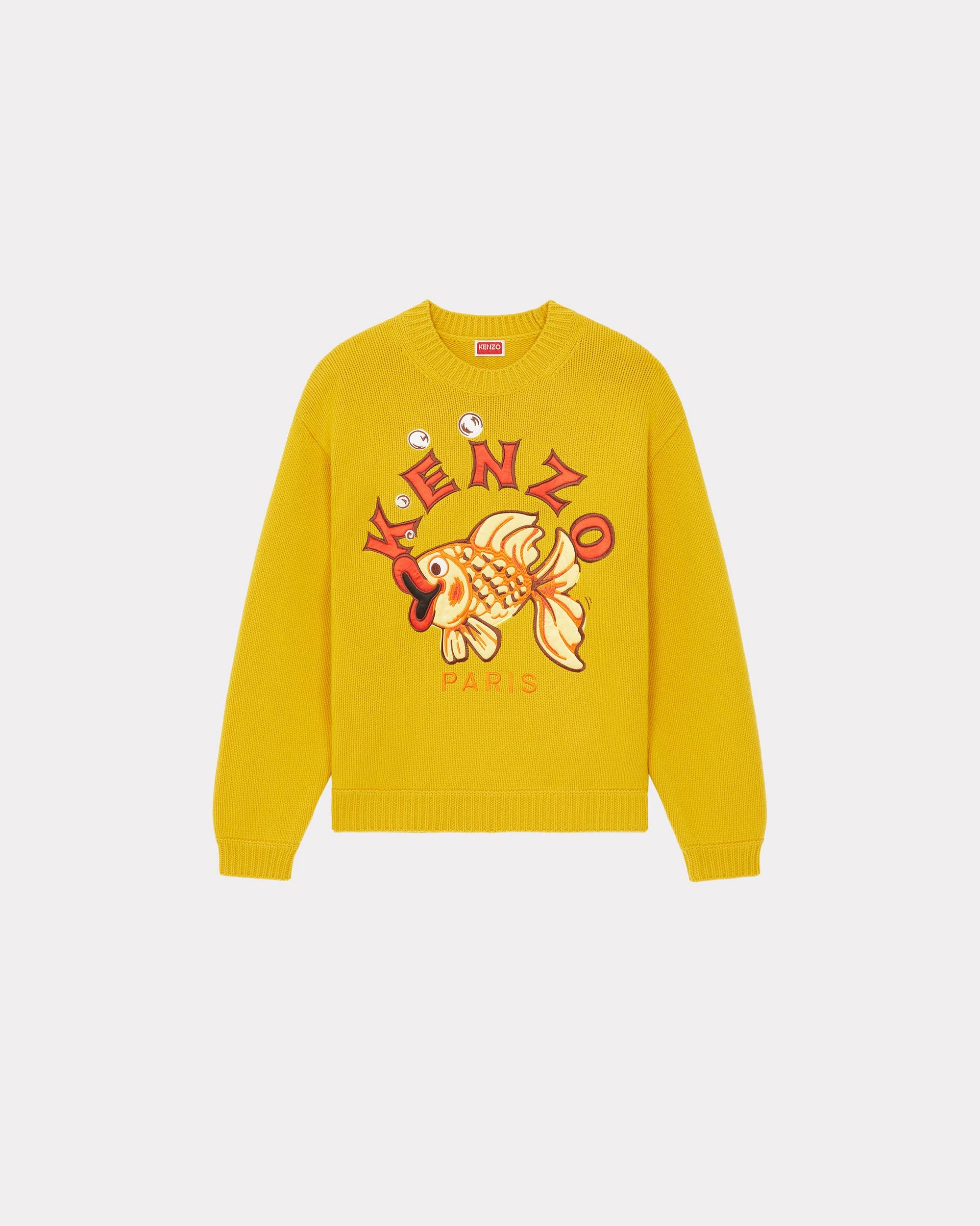 KENZO 'KENZO Kingyo Placed' embroidered jumper | REVERSIBLE