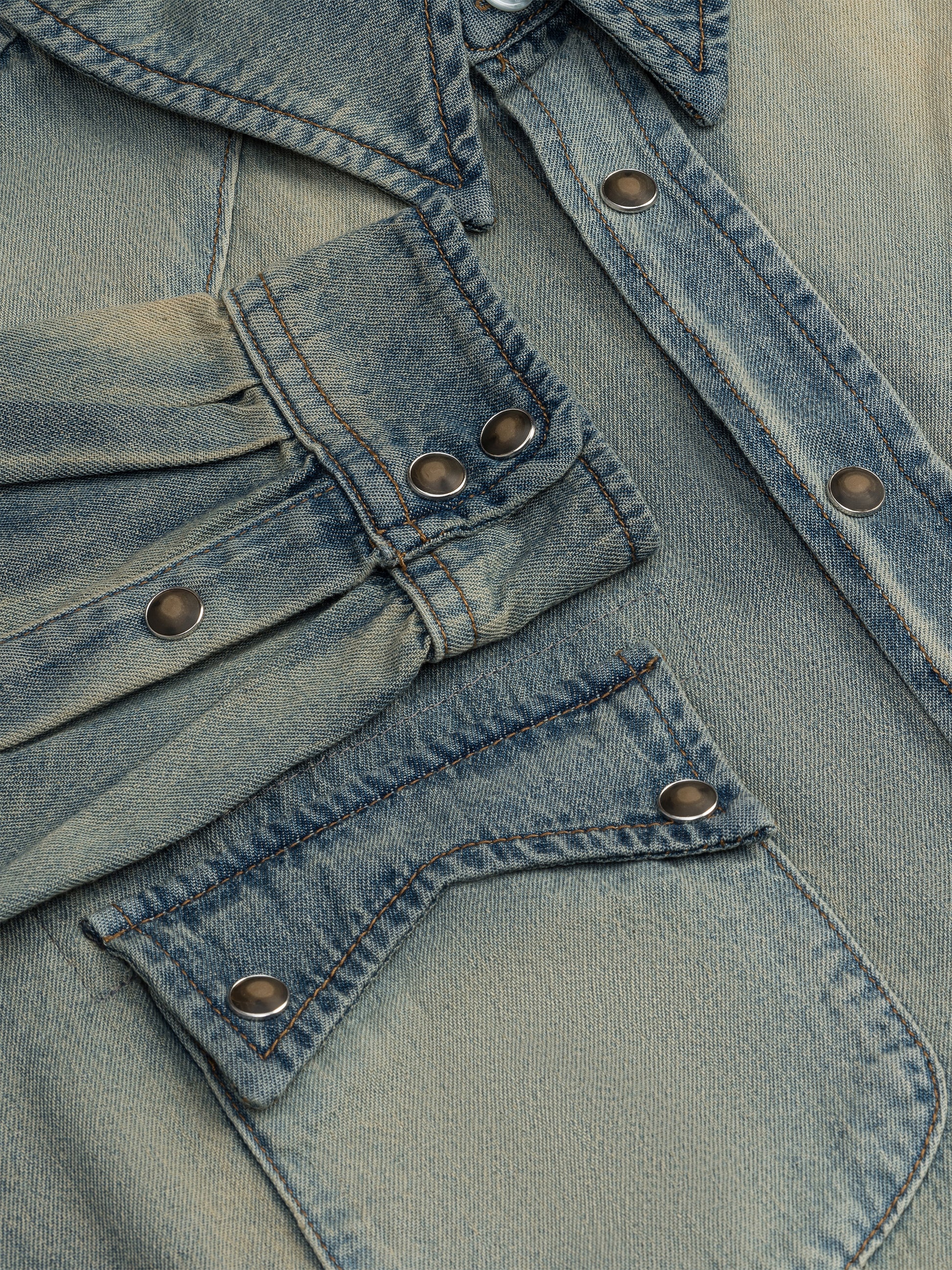 WESTERN DENIM SHIRT - 4