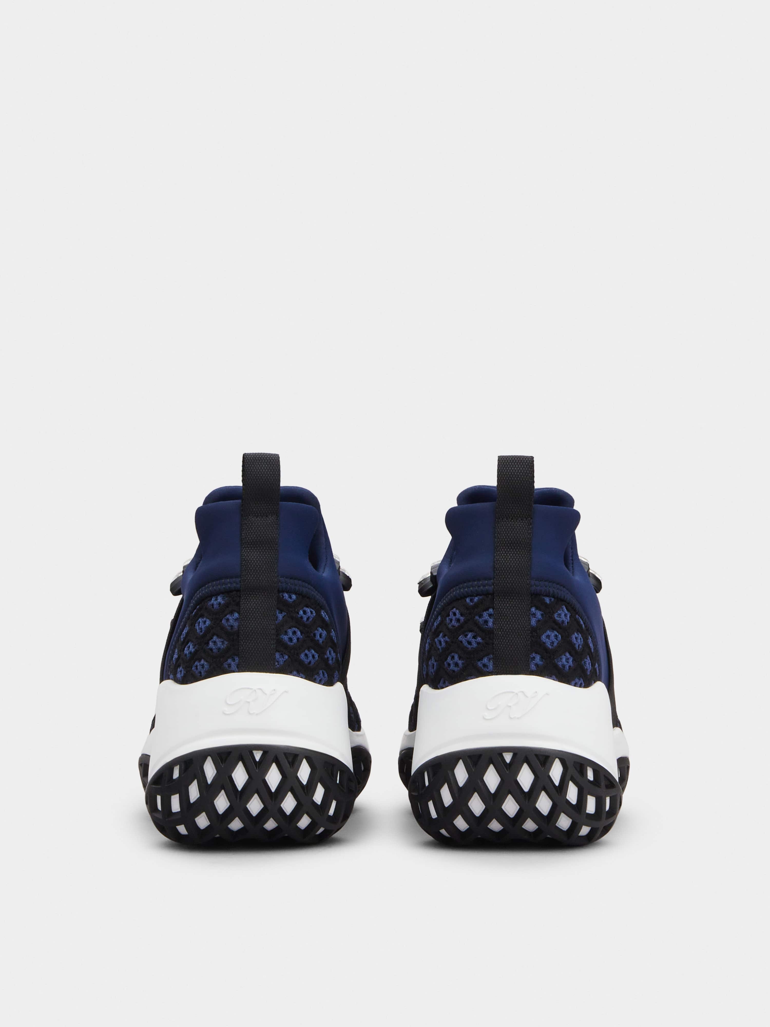 Viv' Run Strass Buckle Sneakers in Technical Fabrics - 5