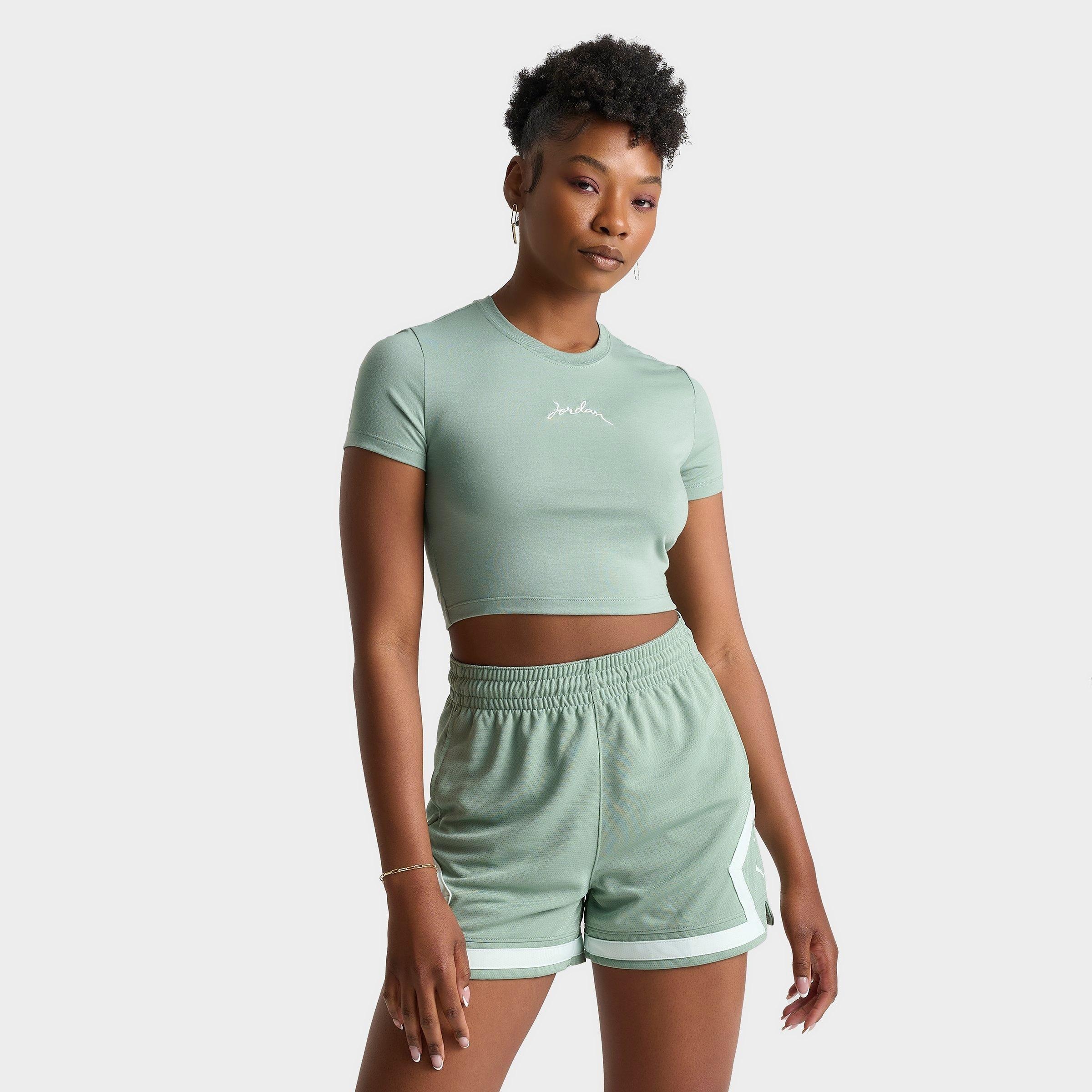 WOMEN'S JORDAN SLIM CROPPED GRAPHIC T-SHIRT - 1