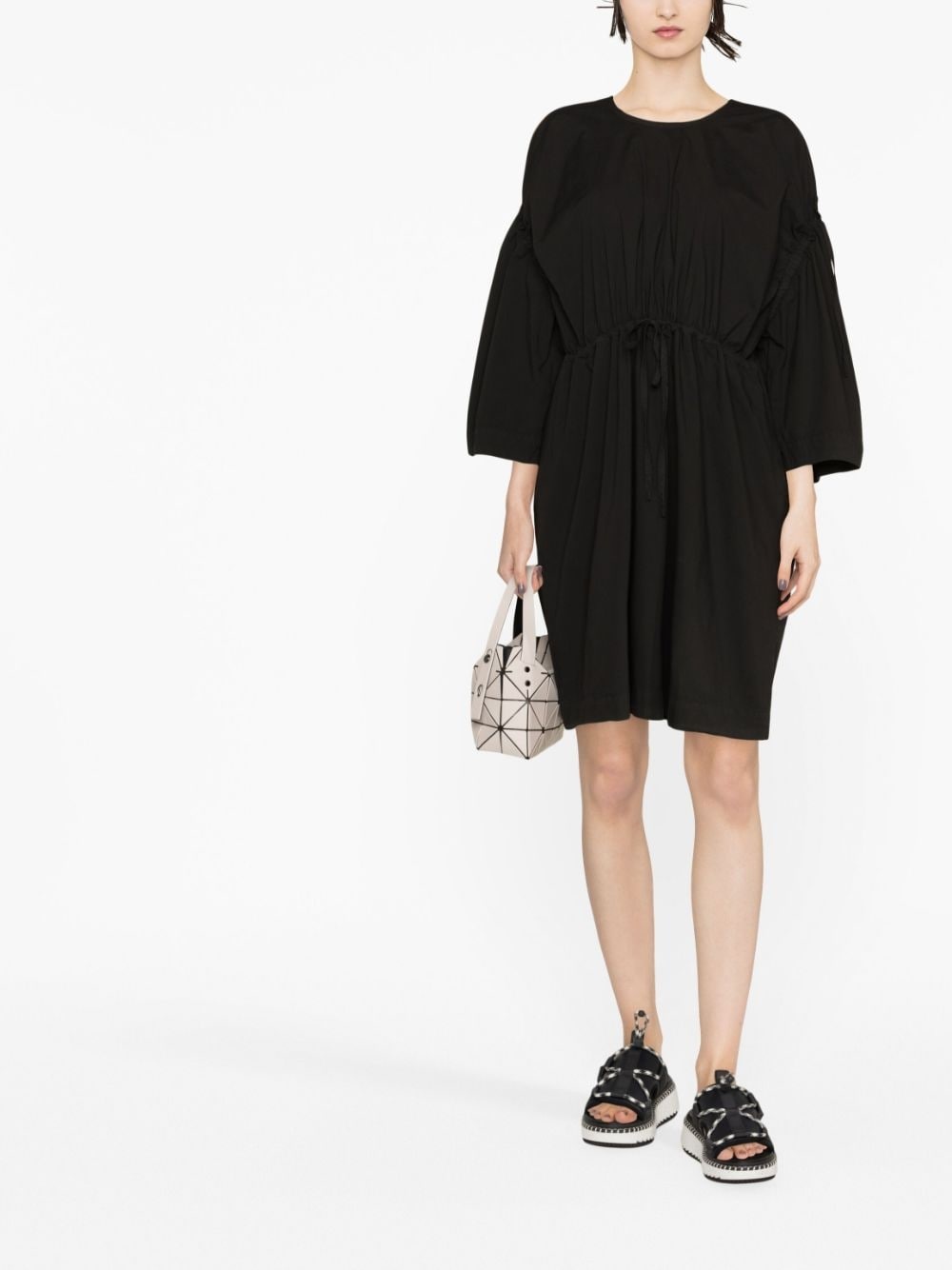 puff-sleeve minidress - 2
