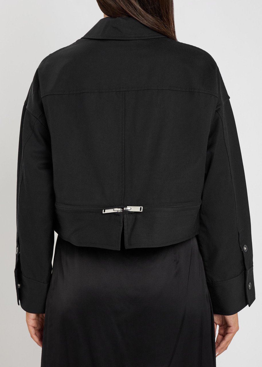 3.1 Phillip Lim Cropped Cotton-blend Jacket - 3