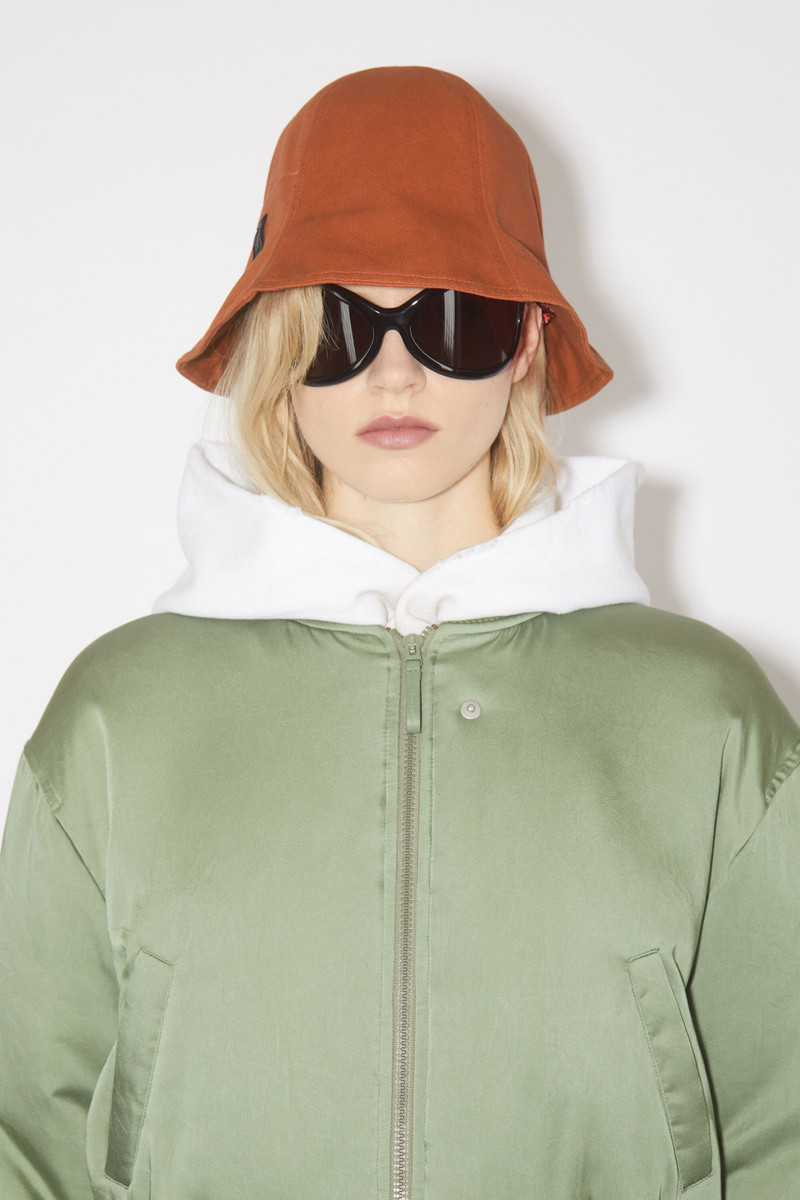 Acne Studios Bucket hat - Rust red/brown outlook
