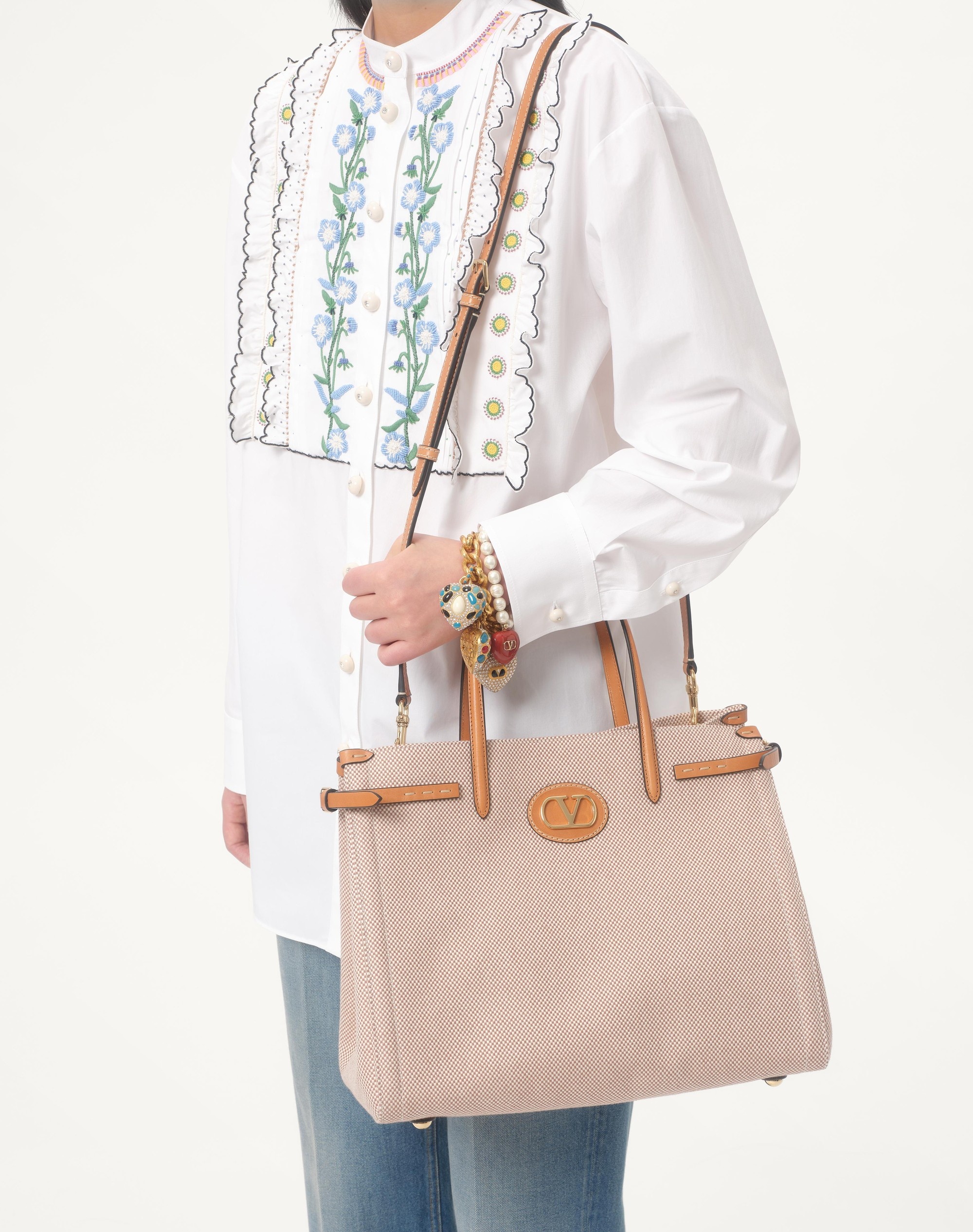 EMBROIDERED COTTON POPELINE SHIRT - 3