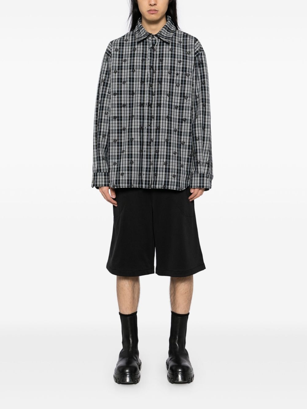 checked shirt - 2
