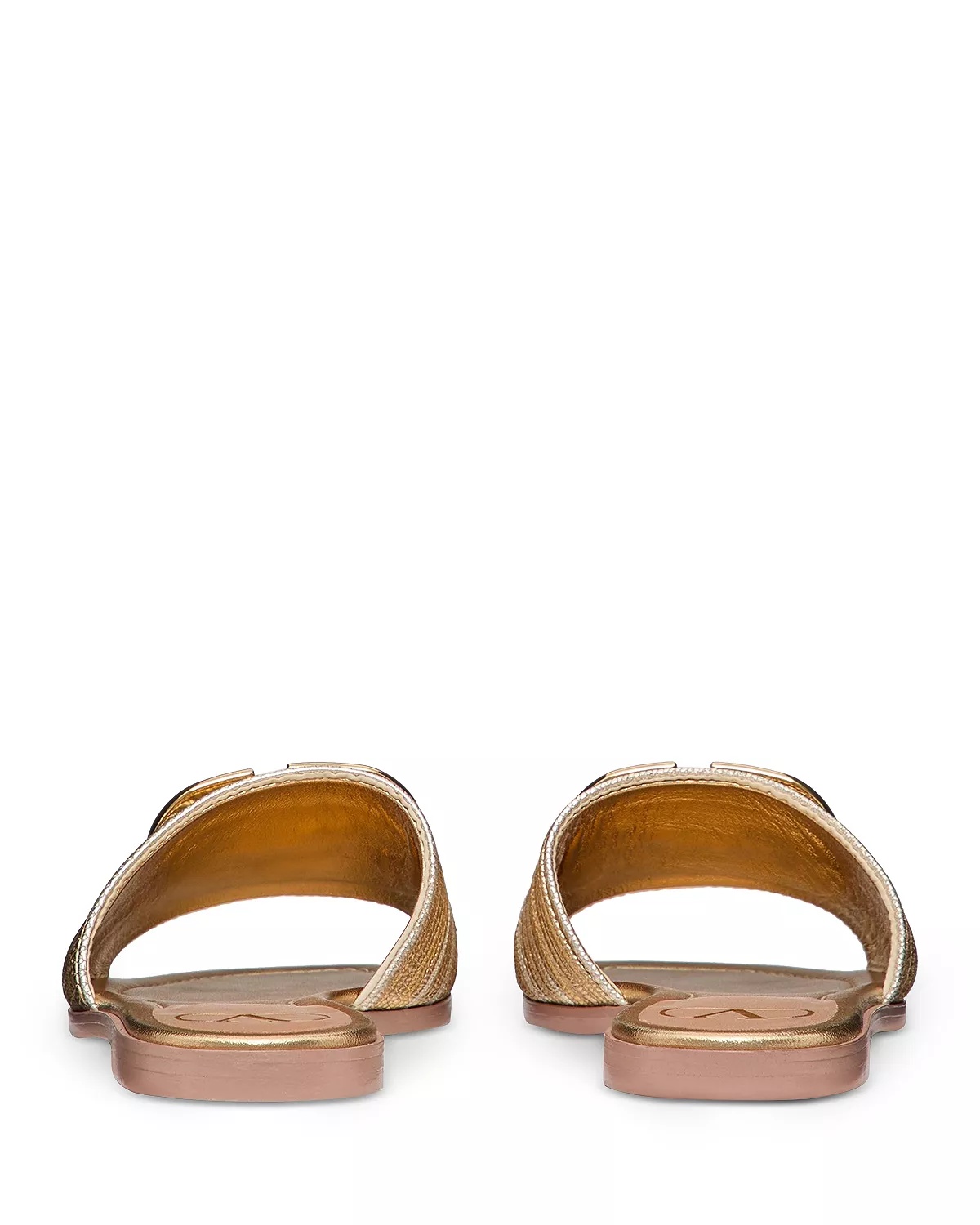 Women's V Logo Signature Slide Sandals - 4