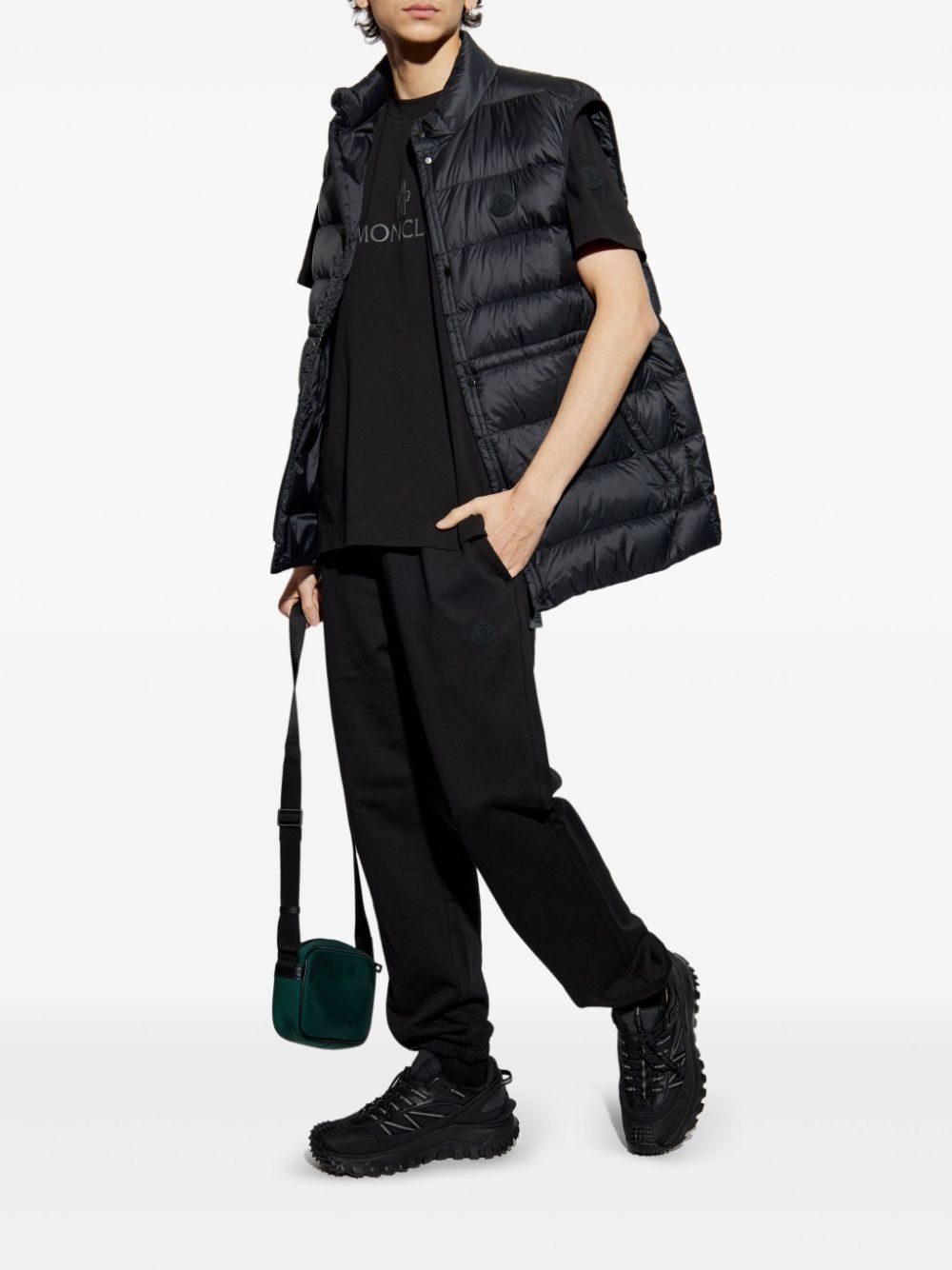 cotton track pants - 5
