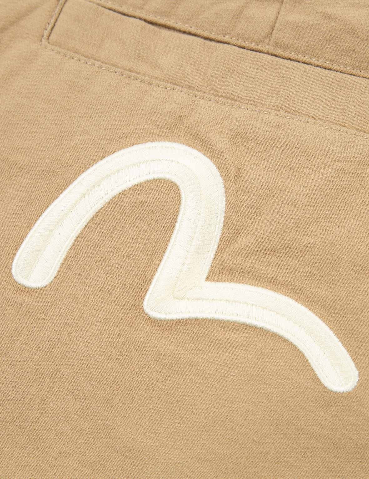 SEAGULL AND LOGO EMBROIDERY WOVEN JOGGER PANTS - 13