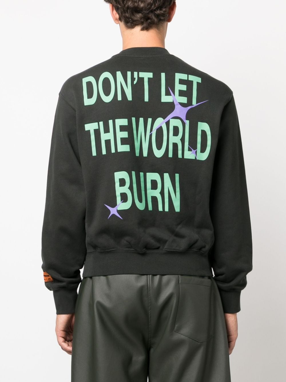 HP Burn crew-neck sweatshirt - 4