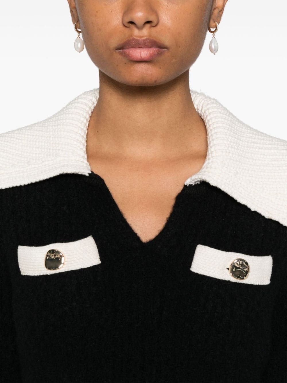 cropped sweater - 5