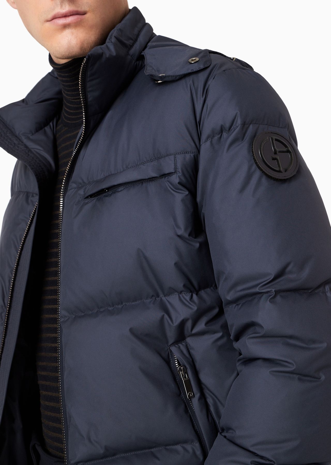 Bomber jacket with goose-down padding ASV - 7