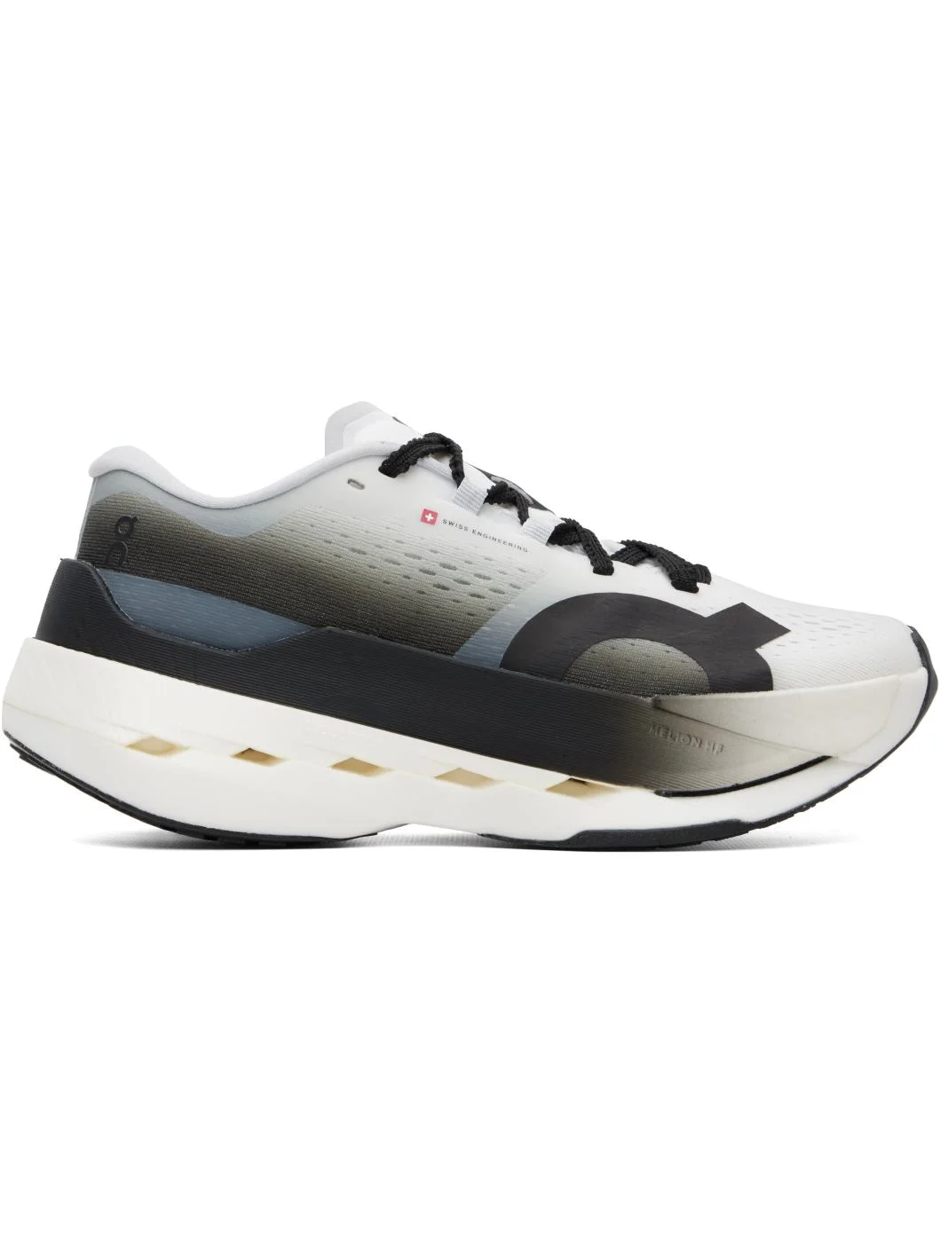 White & Black Cloudboom Max Sneakers - 1