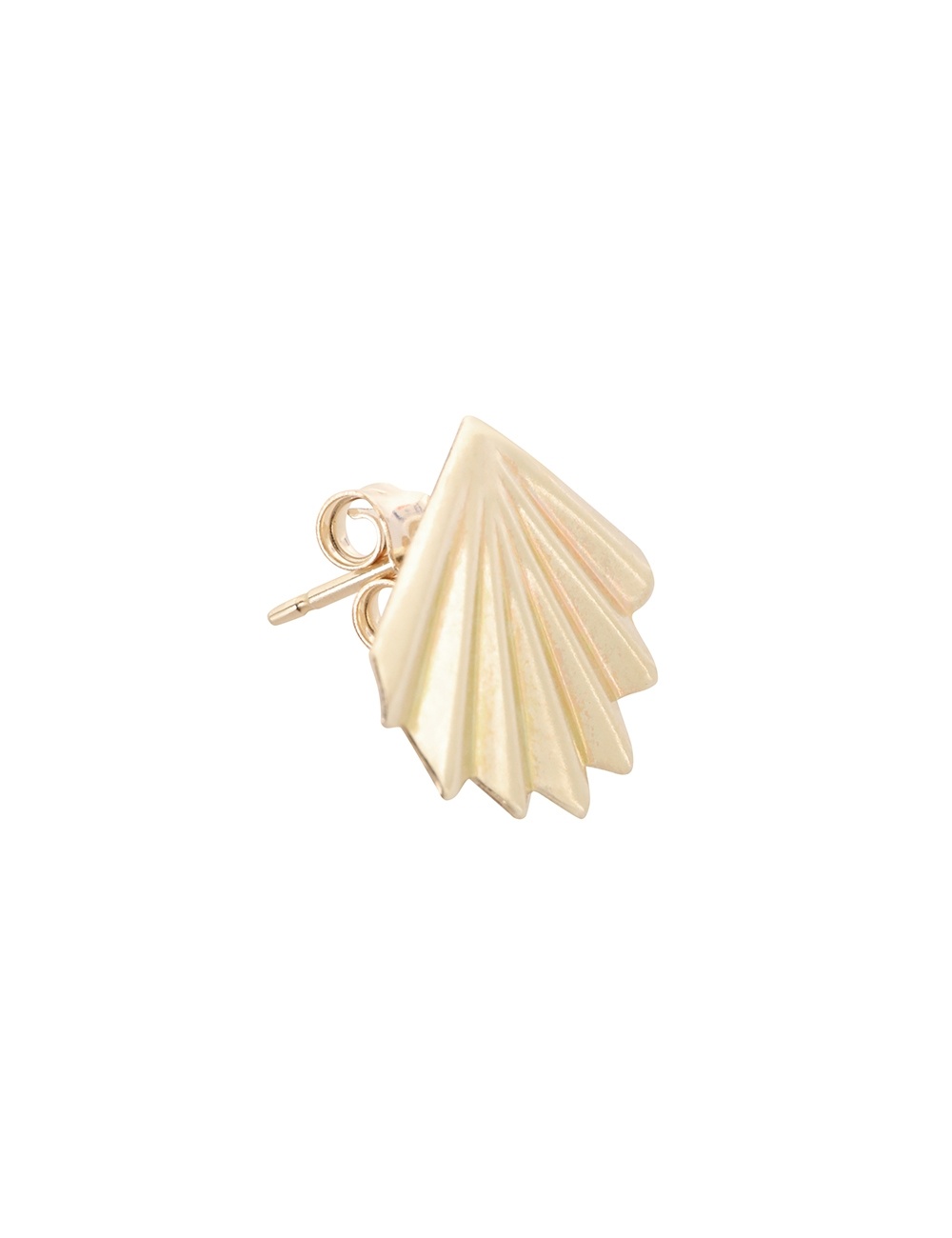 MISMATCH FAN AND STAR EARRINGS - 4