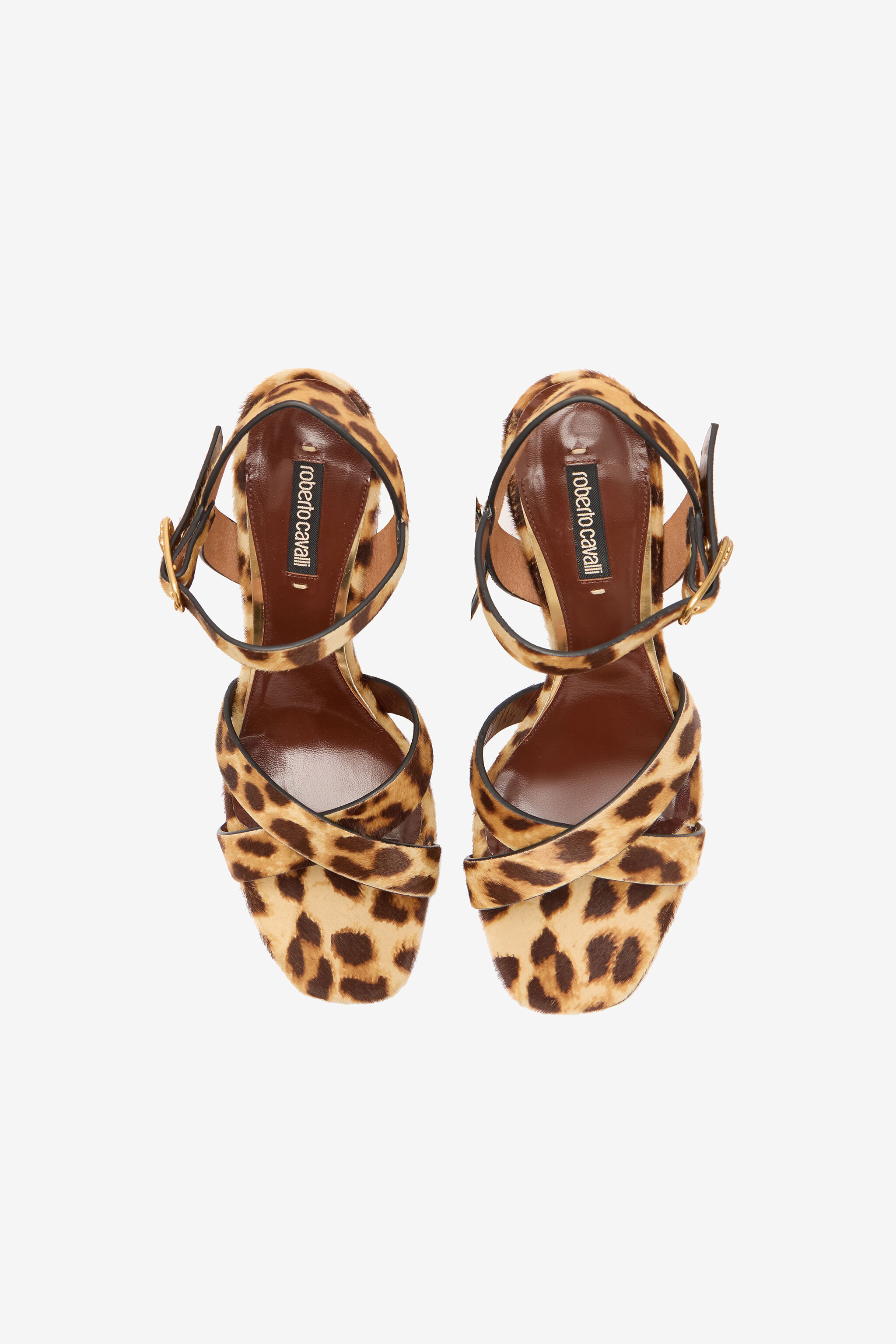 Hairy Cheetah Skin Sandals - 5