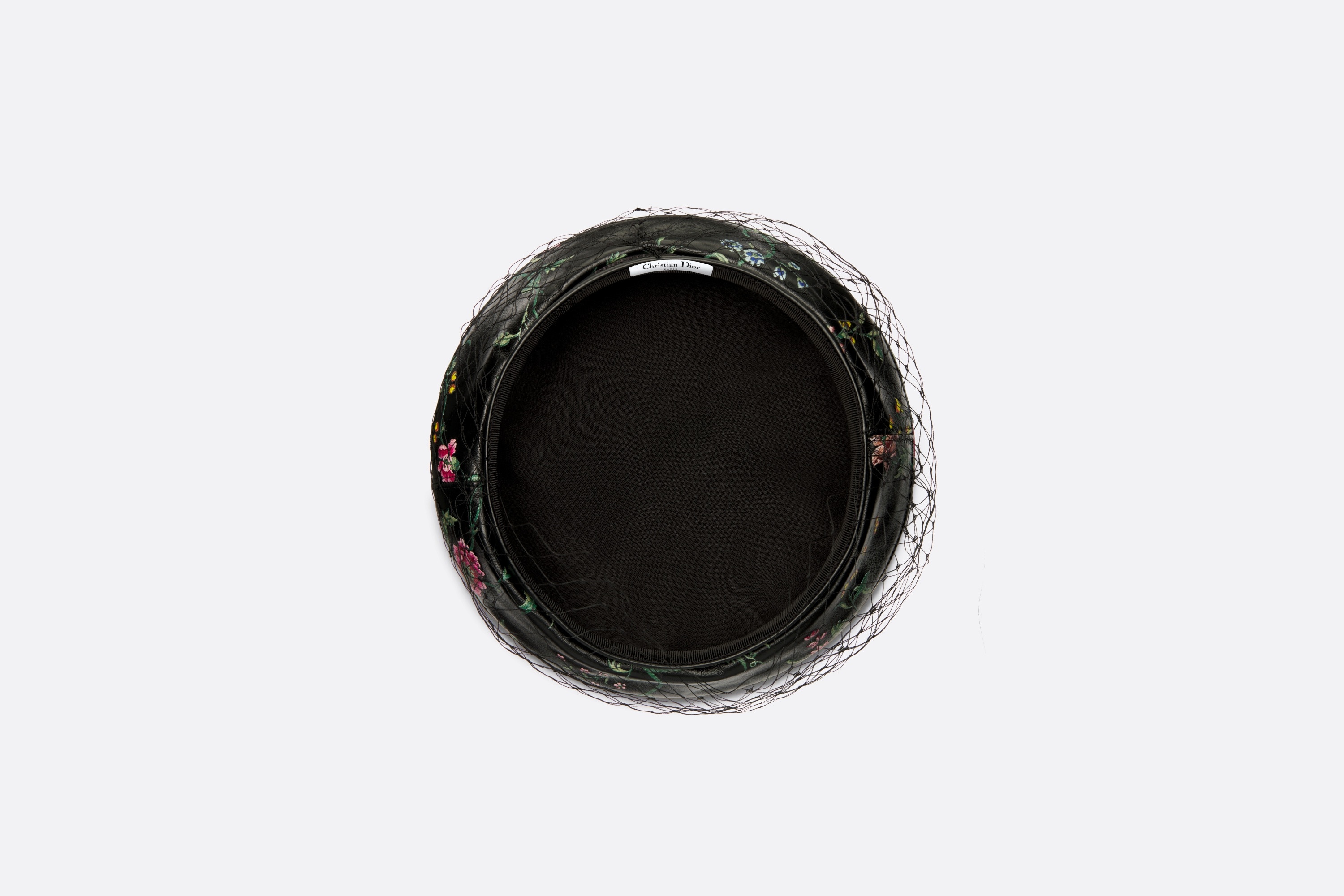 Dior Arty Dior Petites Fleurs Beret with Veil - 6