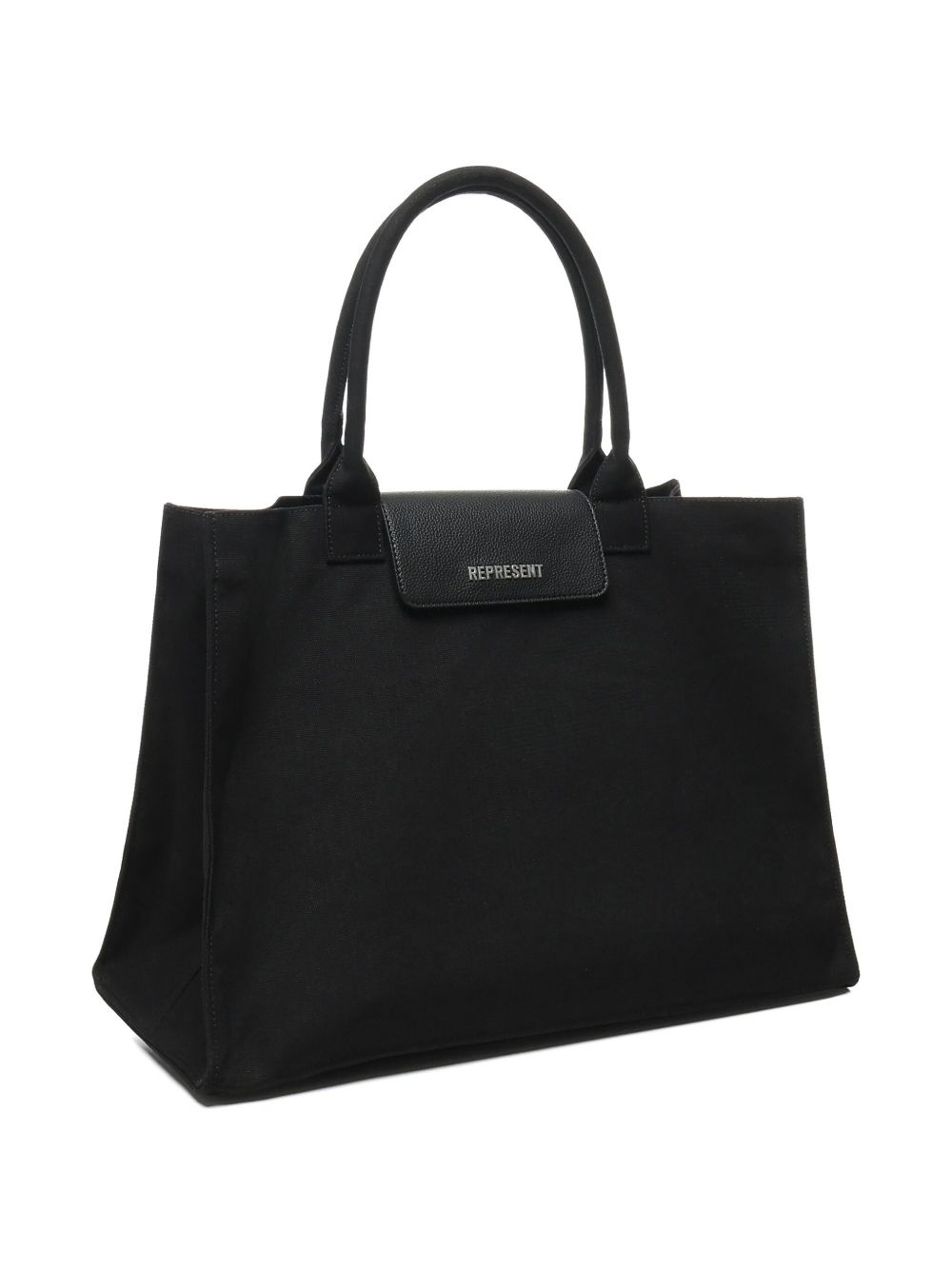 logo-detail canvas tote bag - 3