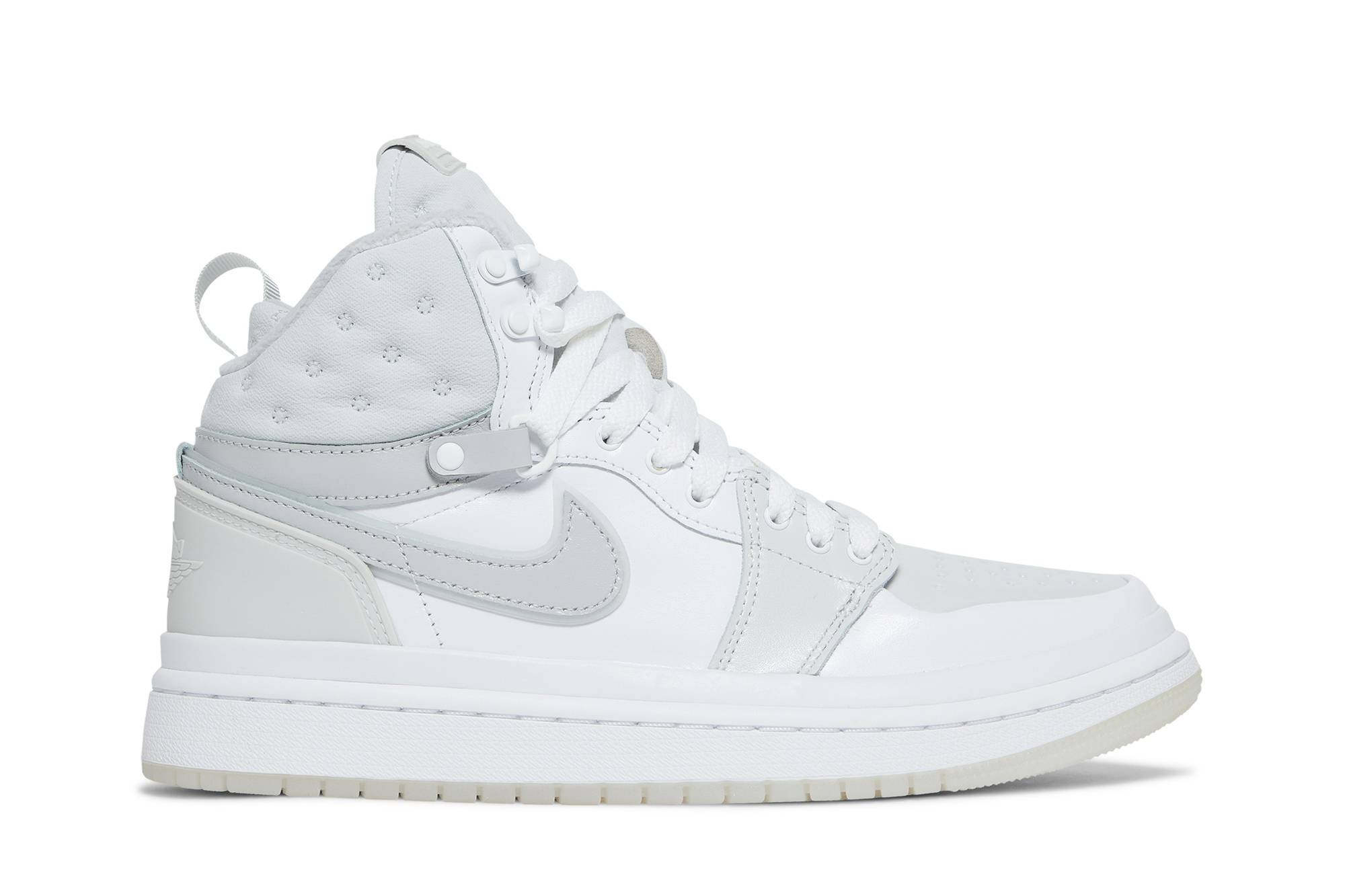 Wmns Air Jordan 1 Acclimate 'White Grey Fog' - 1