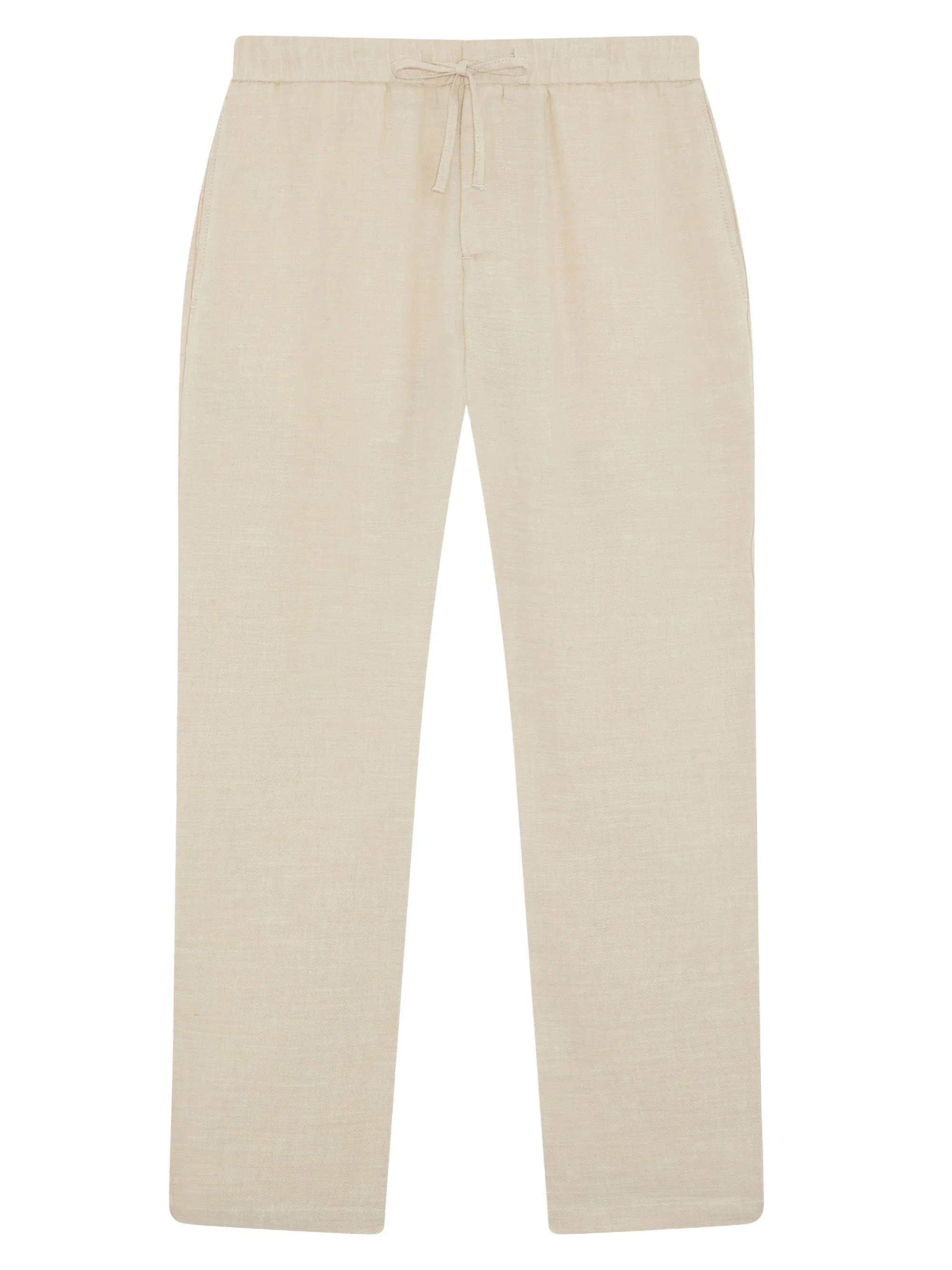 Men's Oscar Cotton-Linen Chinos Pants - Sand - 1