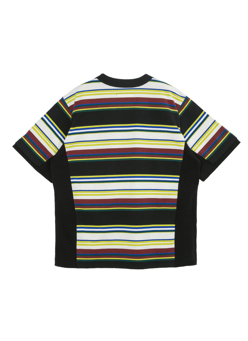 Stripe Cotton Jersey T-Shirt 3