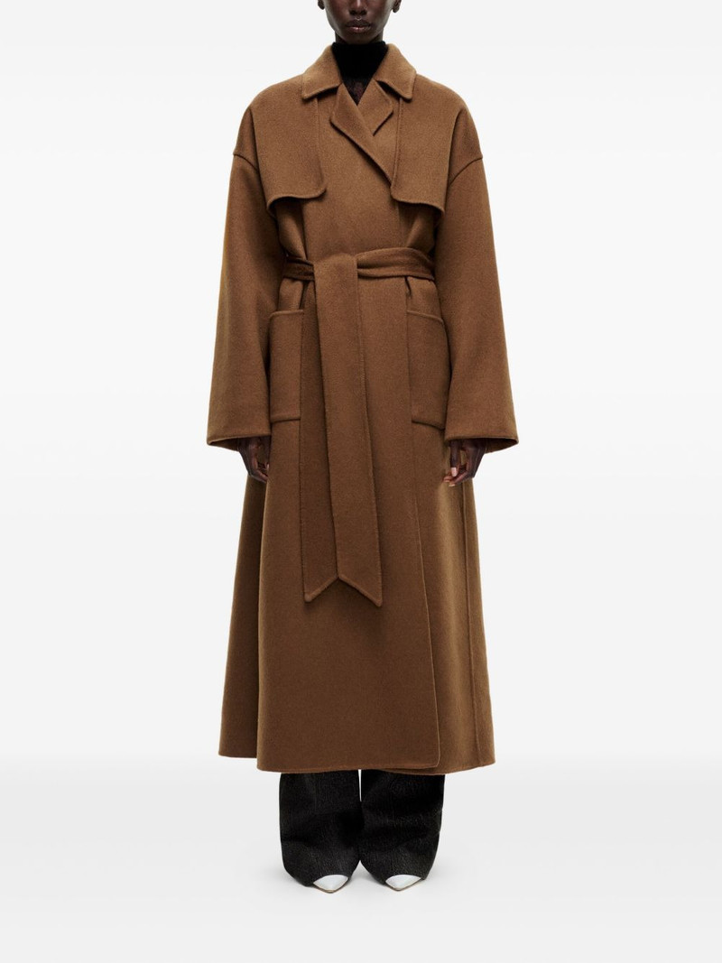 ADAM LIPPES Arlo belted double-breasted coat outlook