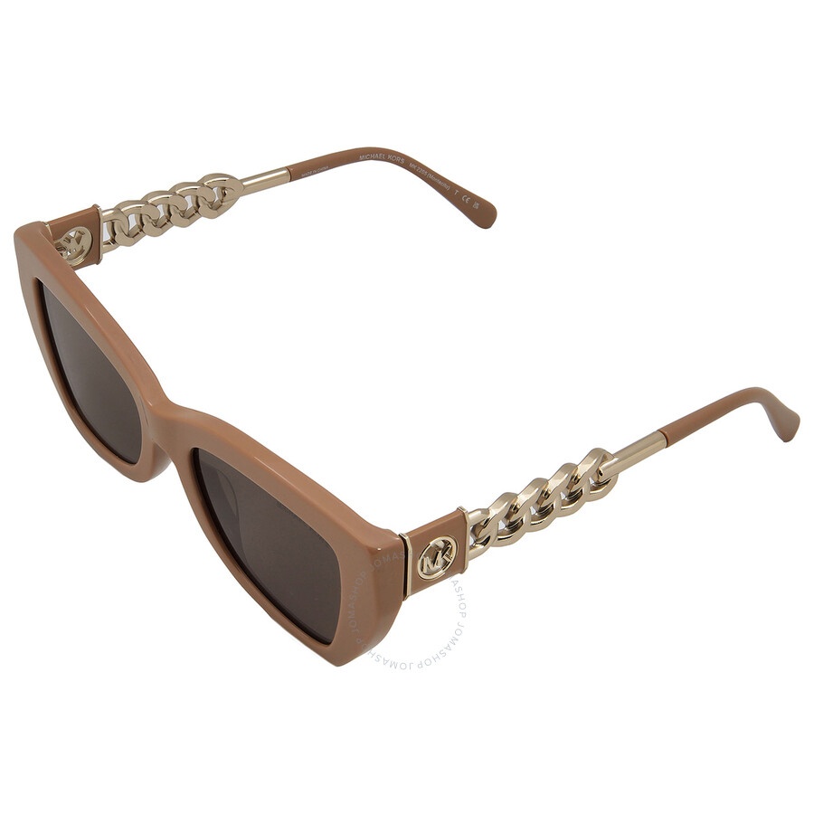 Michael Kors - Michael Kors Montecito Brown Butterfly Ladies Sunglasses MK2205 395473 52 - 5