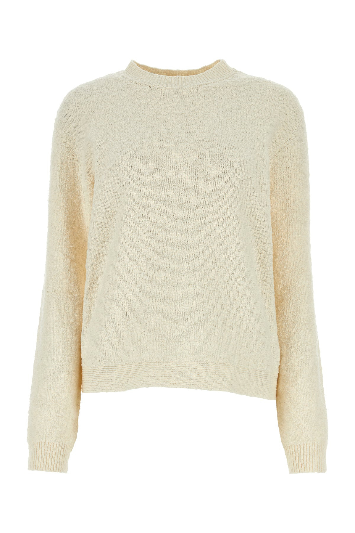 Ivory cotton blend sweater - 1