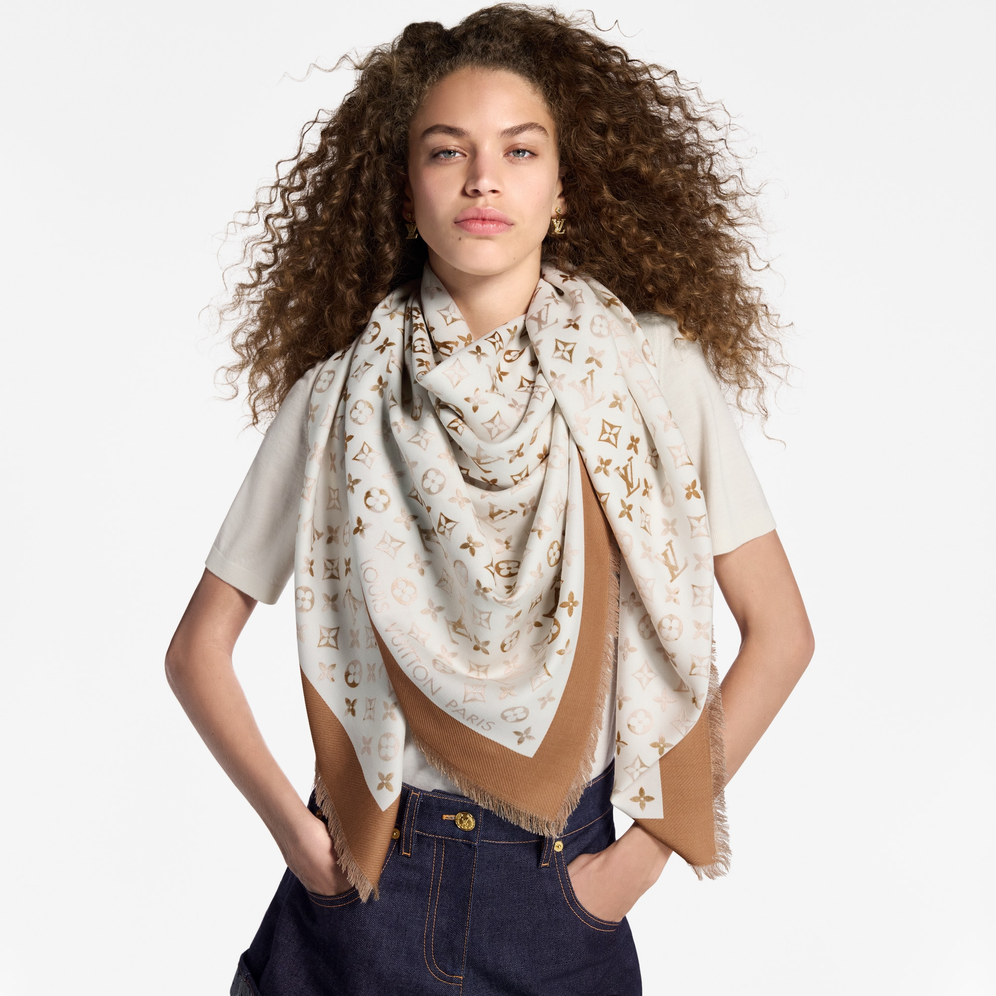 Sunrise Aquarelle Shawl - 4