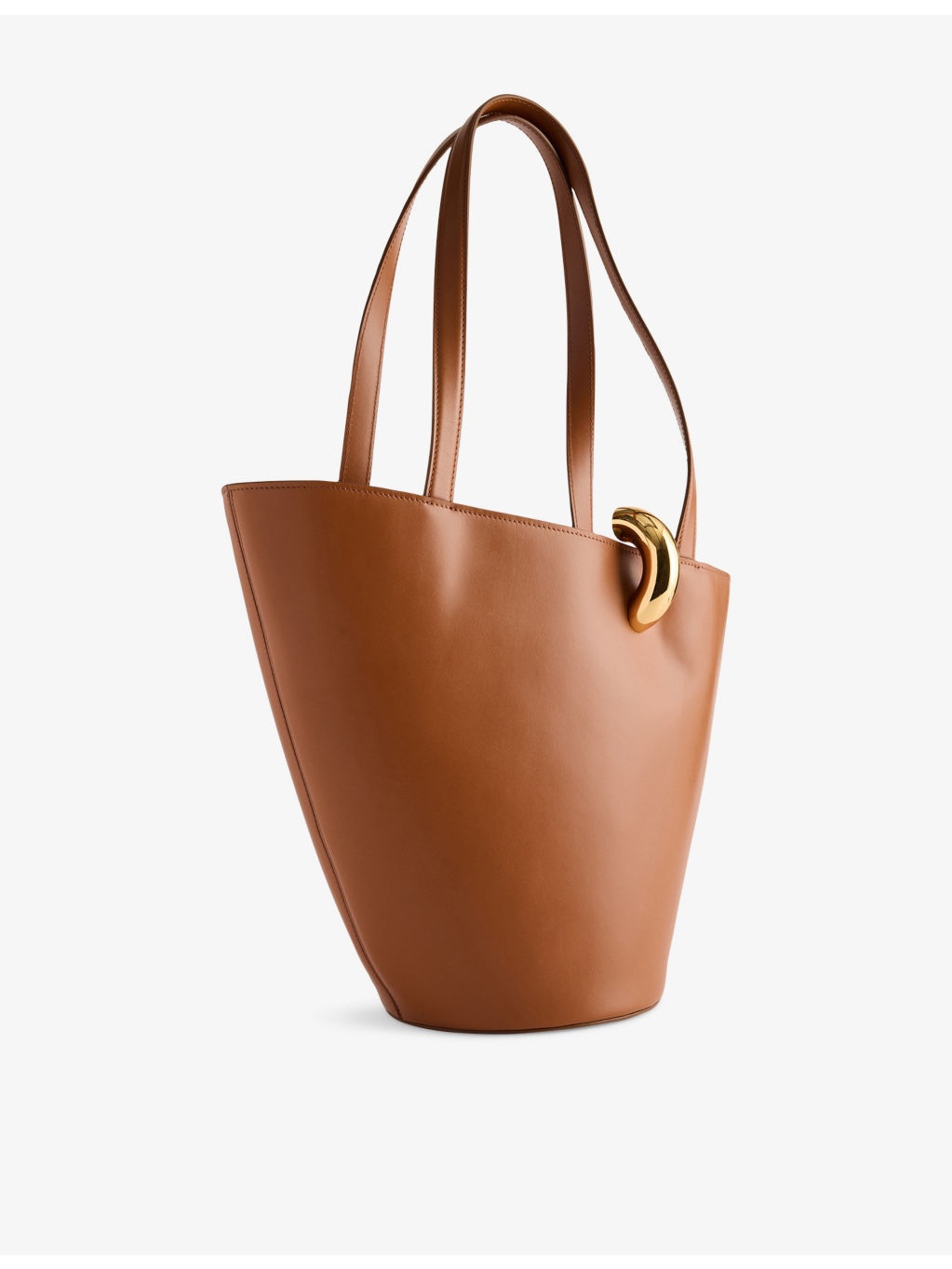 Le Bambola Moyen Medium Leather Tote Bag - 4