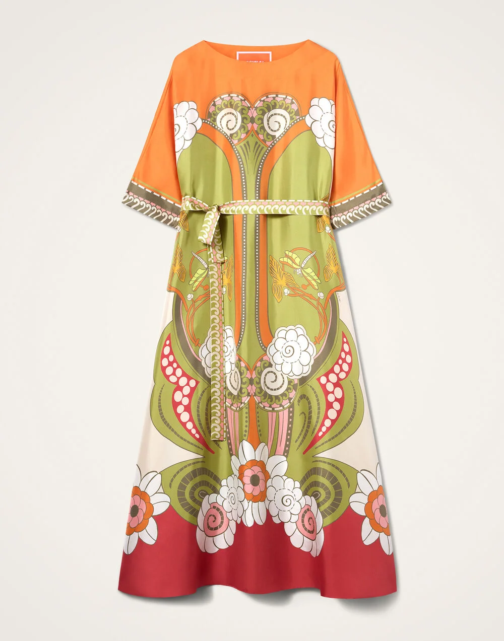 Muumuu Dress Round Neck - 1