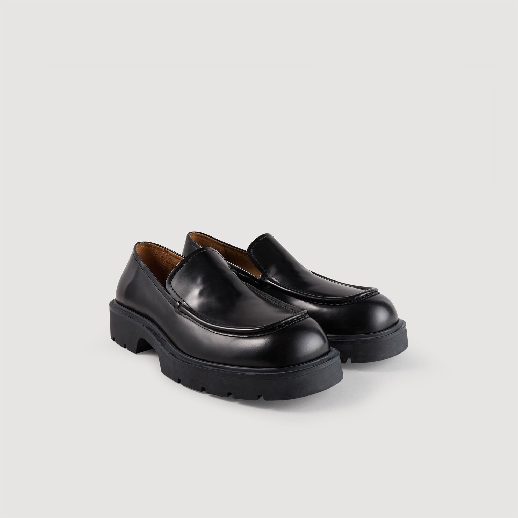 PATENT LEATHER LOAFERS - 3