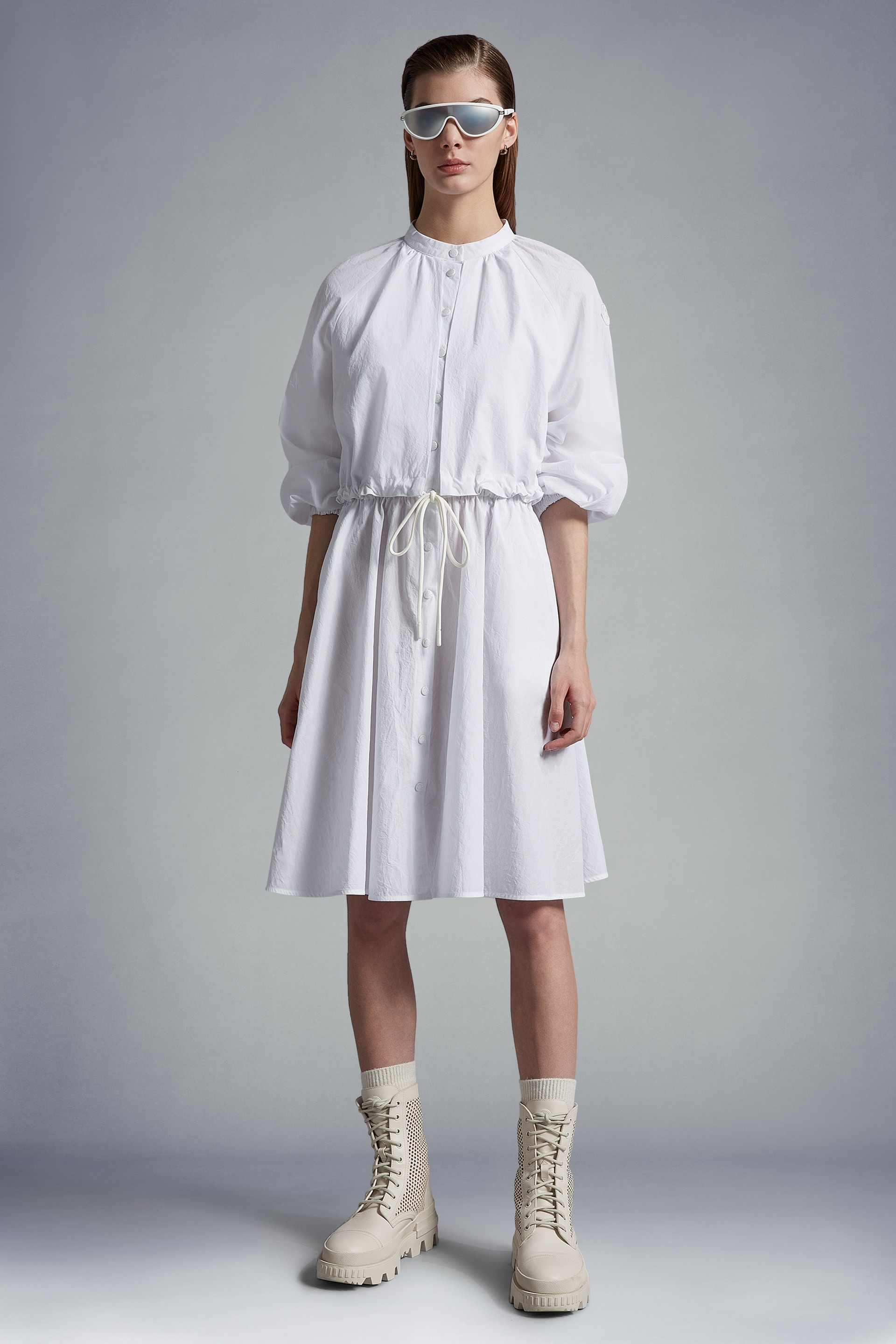 Cotton Shirt Dress - 2