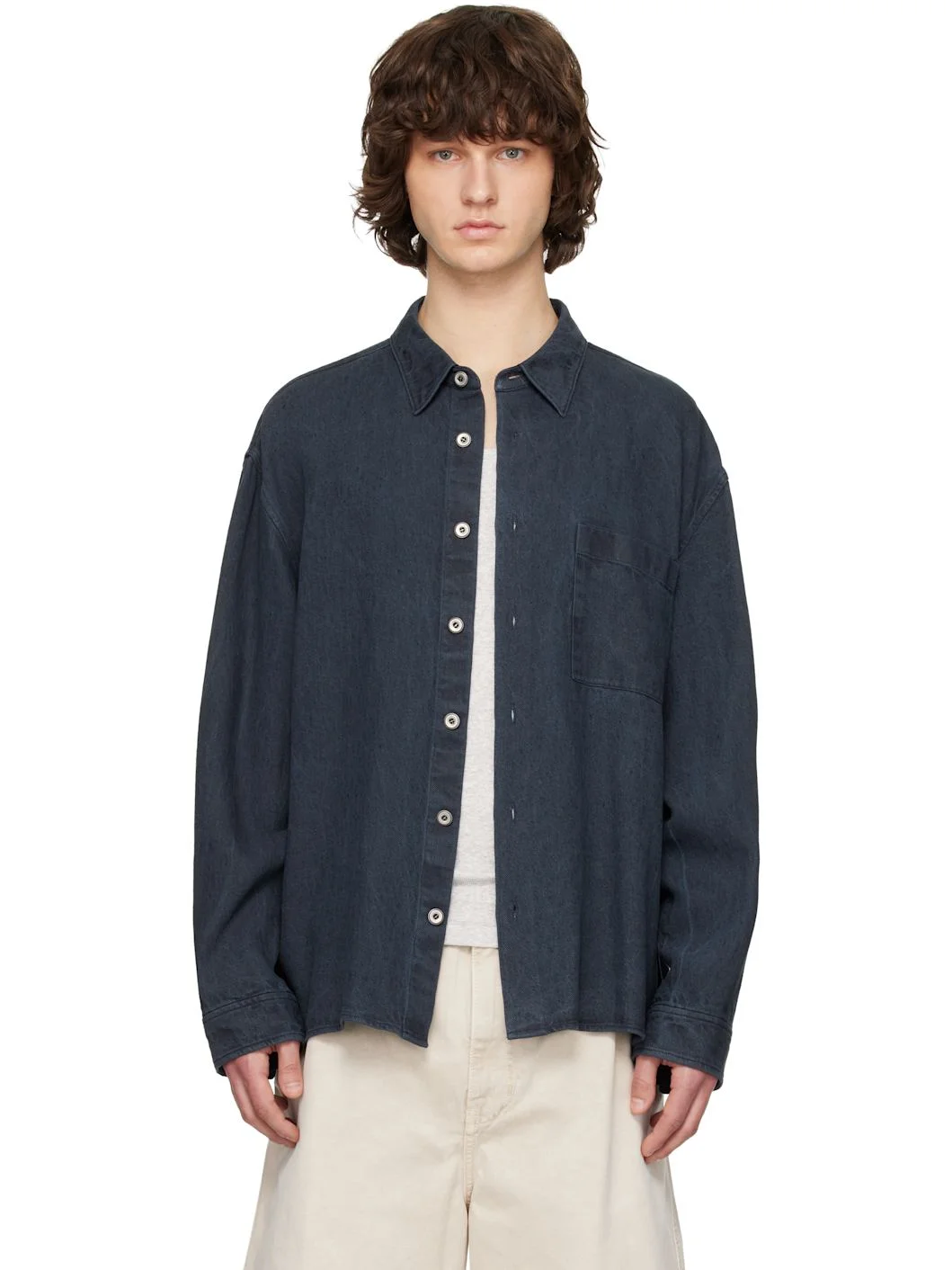 Gray Faded Shirt - 1