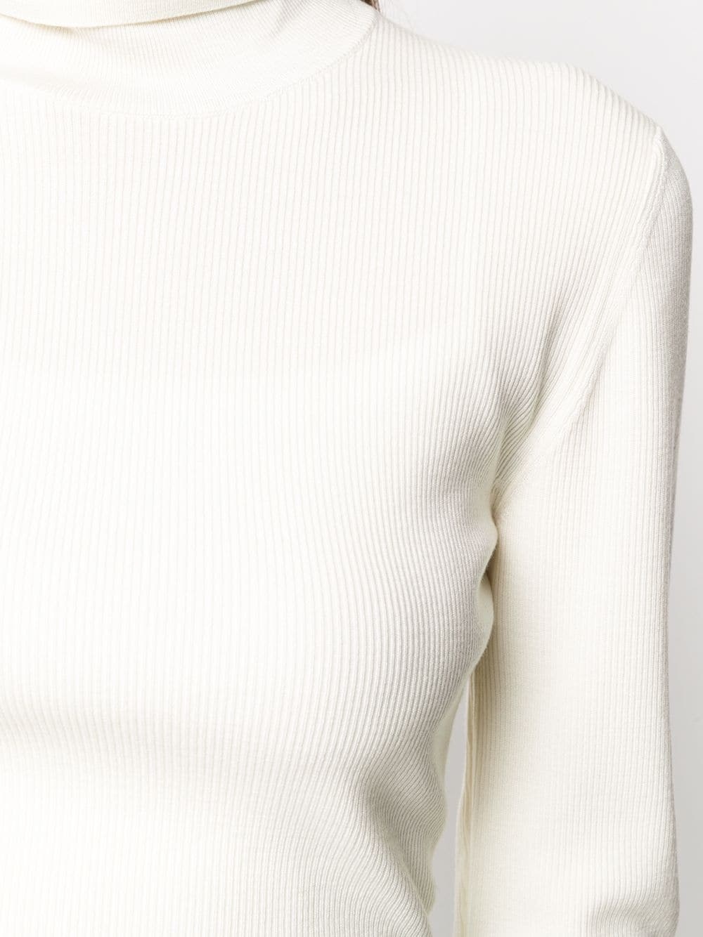 roll-neck wool jumper - 5