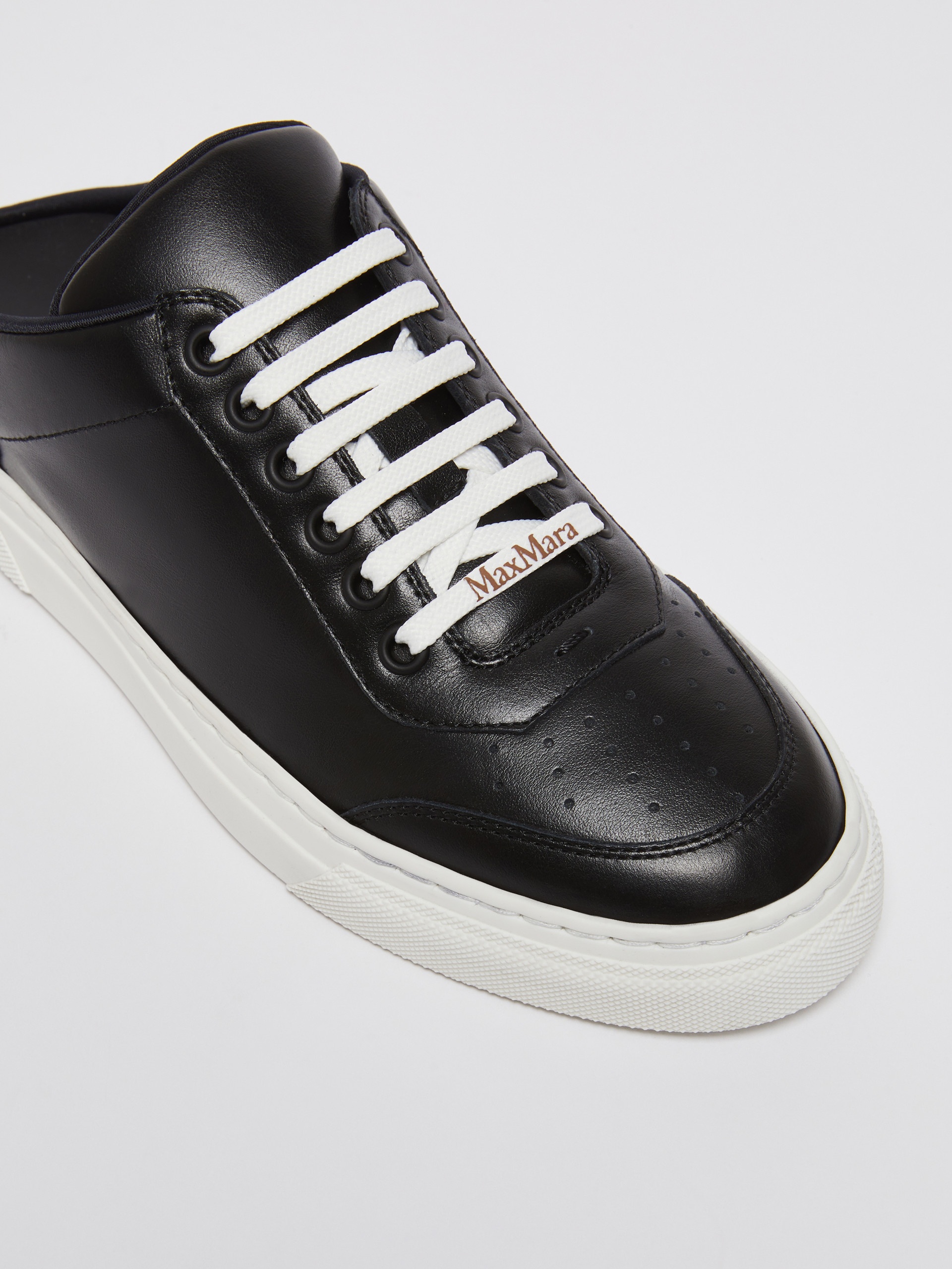 SLIDESNEAKER Leather mule sneakers - 4