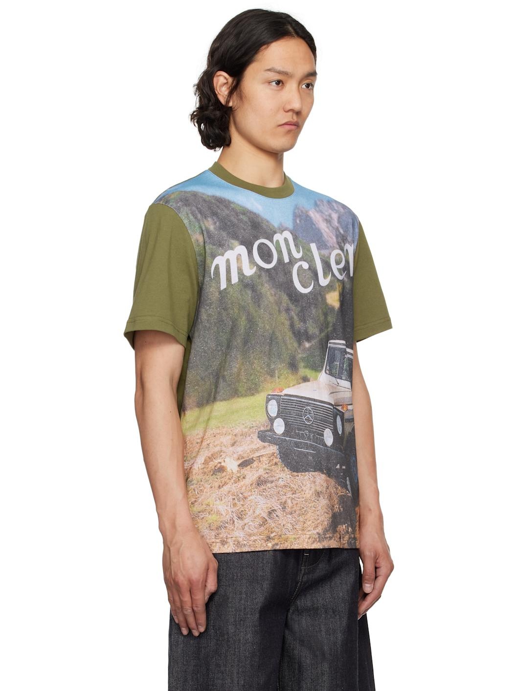 Mercedes-Benz by NIGO Khaki Short Sleeve T-shirt - 2