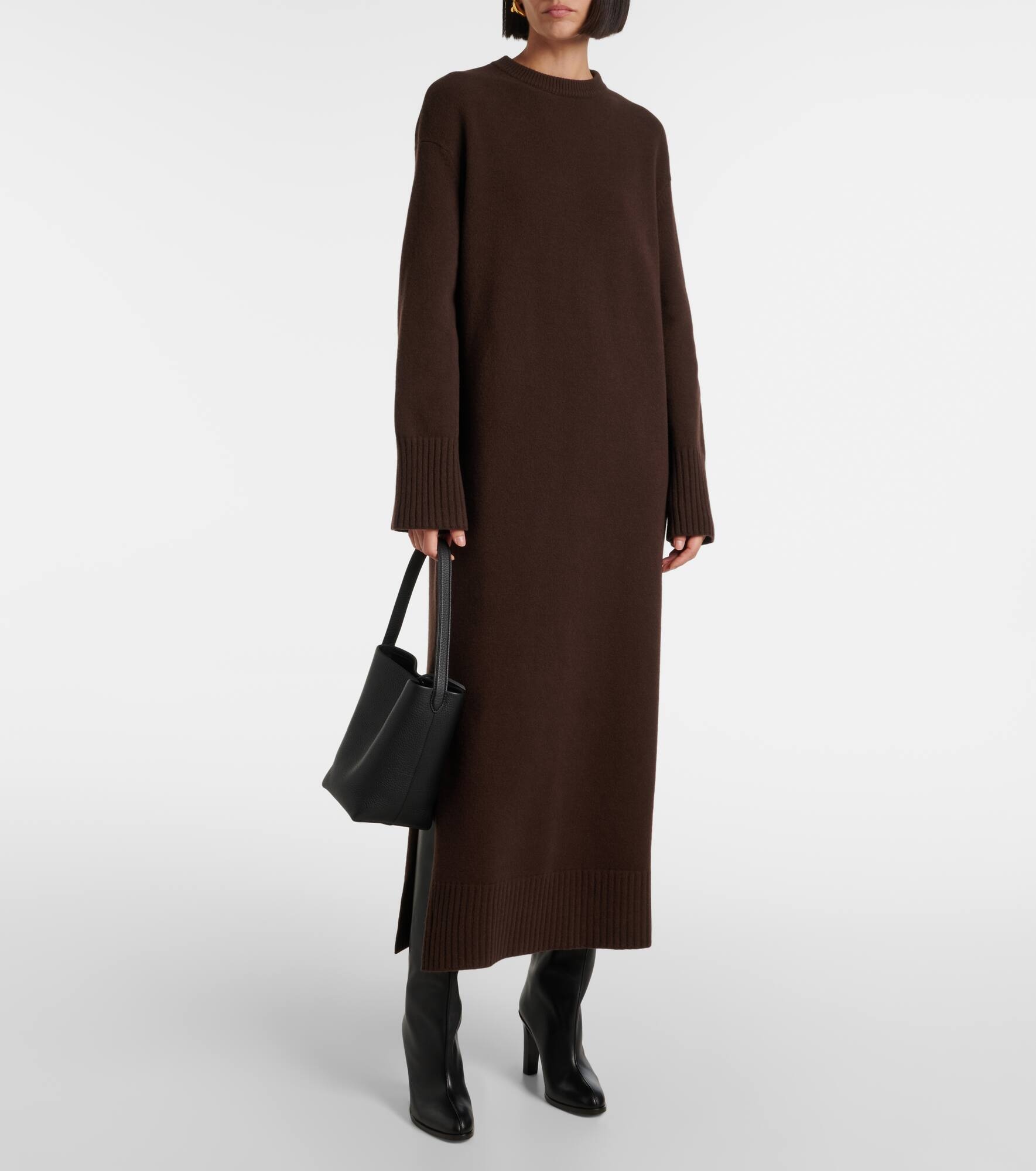 Ainsley wool and cashmere shift dress - 6