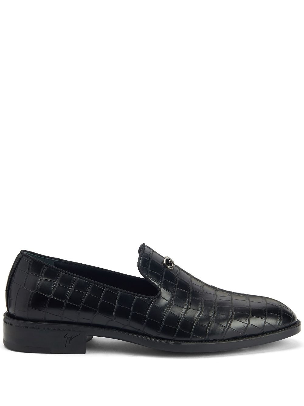 Imrham crocodile-effect loafers - 1