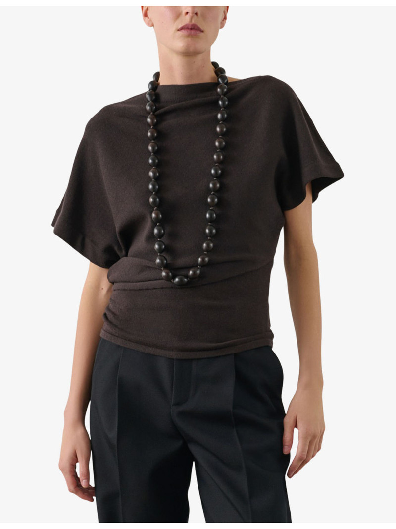 Dalina Asymmetric Knitted Top 3