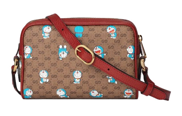 Gucci x Doraemon Mini Bag 'Ebony Beige' 647784-2TUBG-8580 - 4
