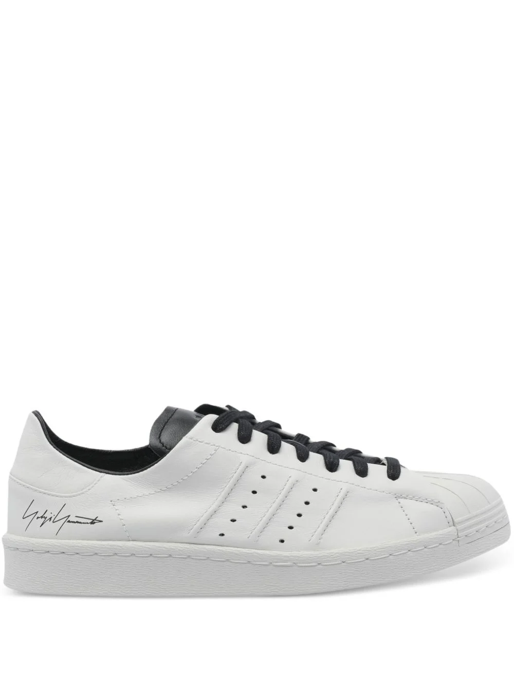 Superstar perforated-detail logo sneakers - 1