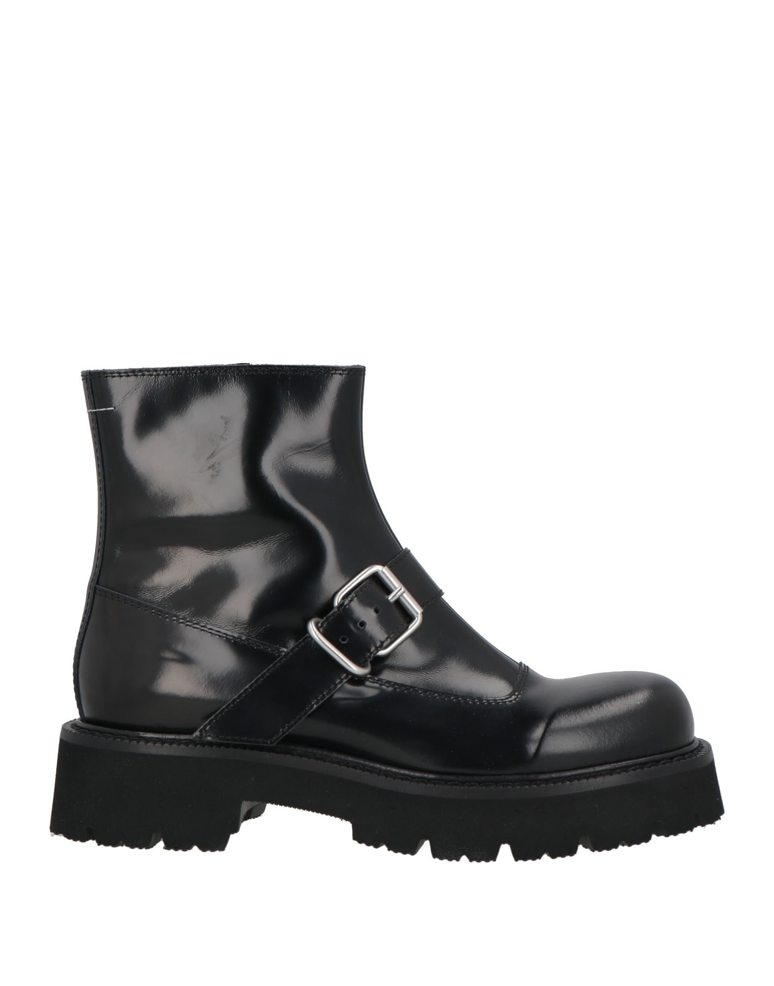 【関税＆送料込み】Mm6 Maison Margiela Boots MM6 Maison Margiela Calfskin Leather Western Boots