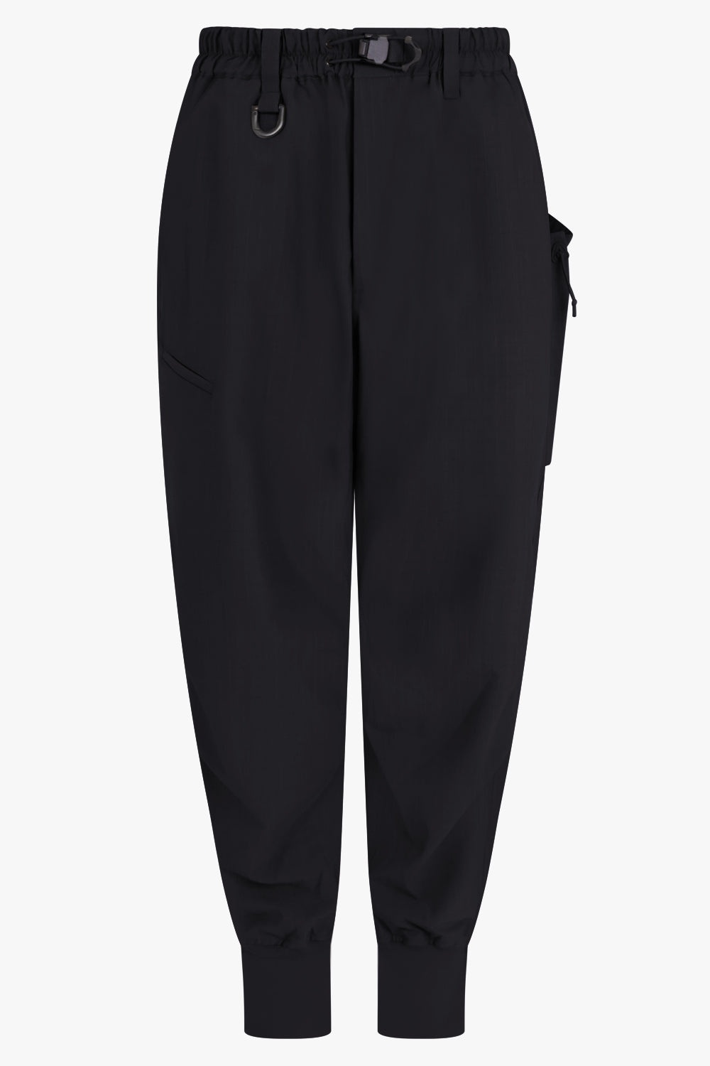 RIPSTOP CUFFED CARGO PANT | BLACK - 1