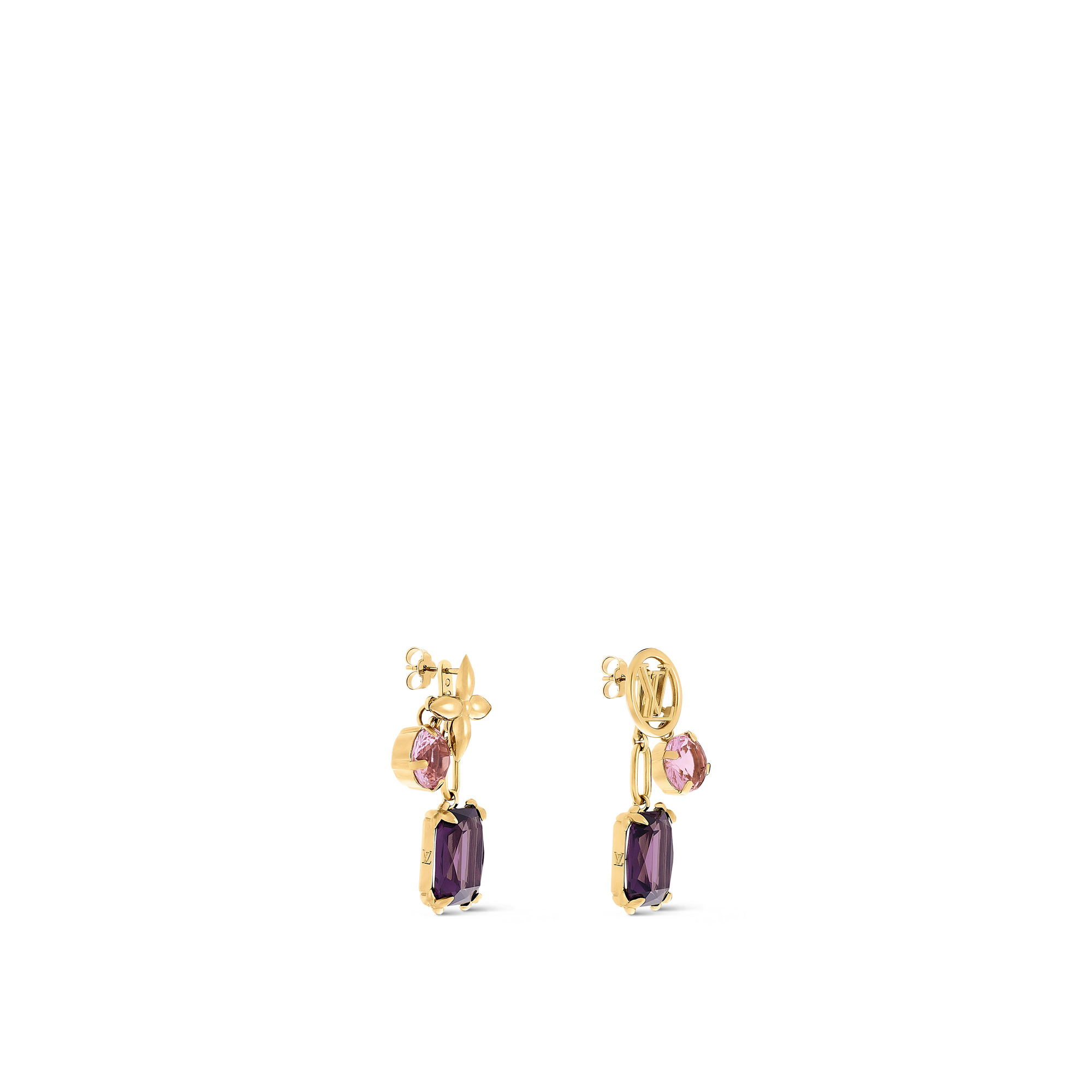 LV Circle Heirloom Earrings - 2