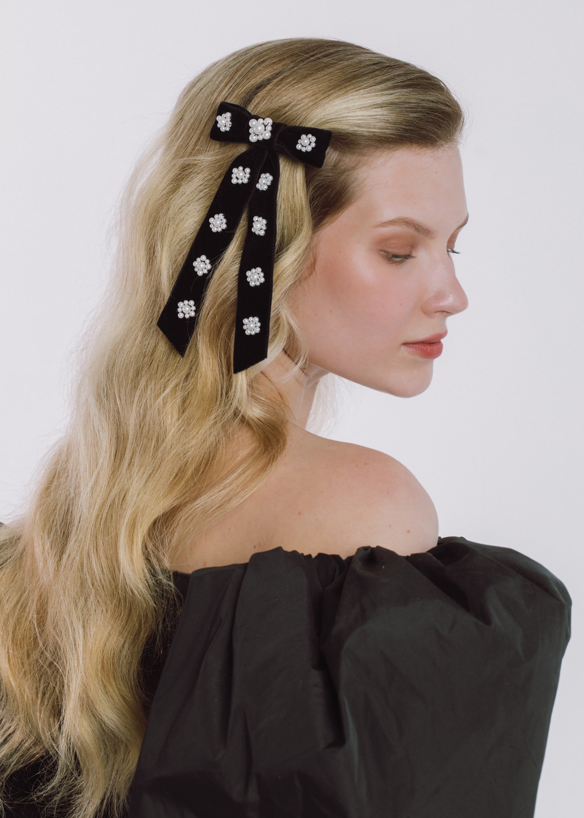 Lynette Bow Barrette - 2