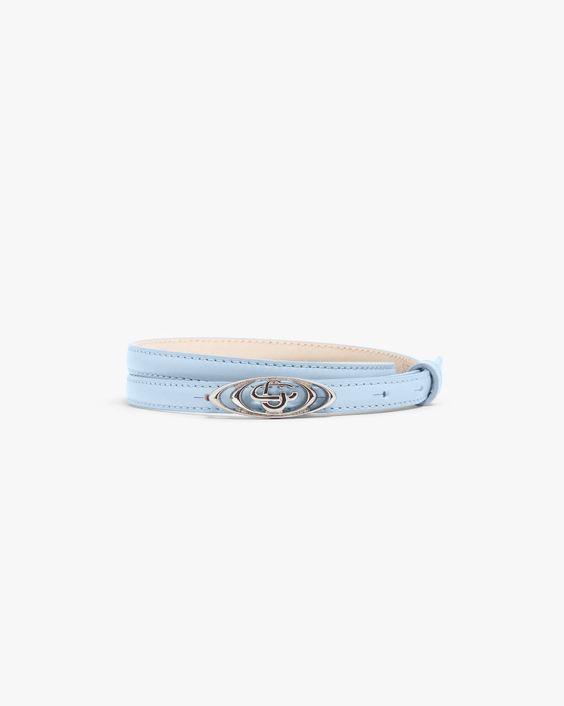 Blue Mini Warped Logo Belt | Casablanca Paris 1