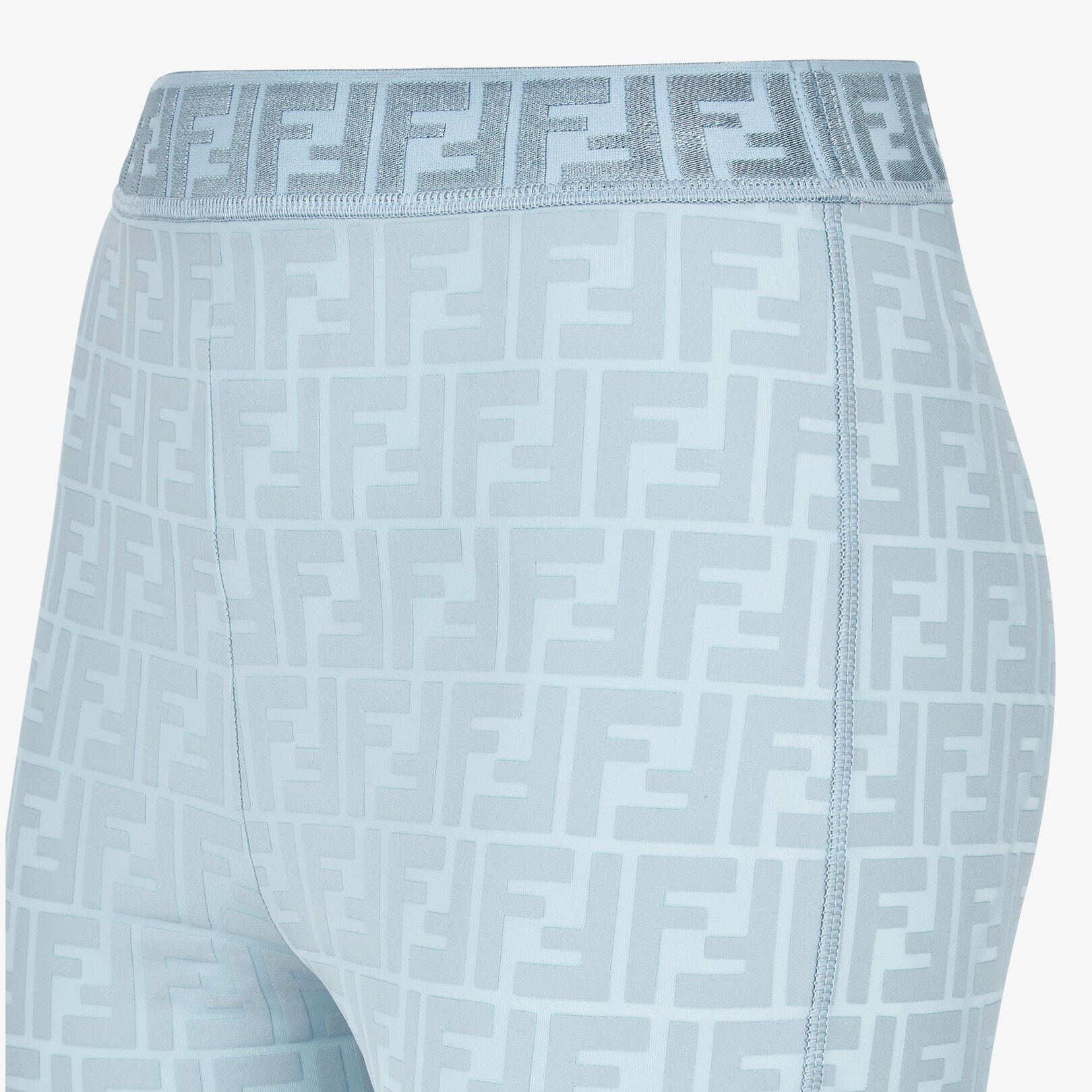 Light blue Lycra® cycling shorts - 3