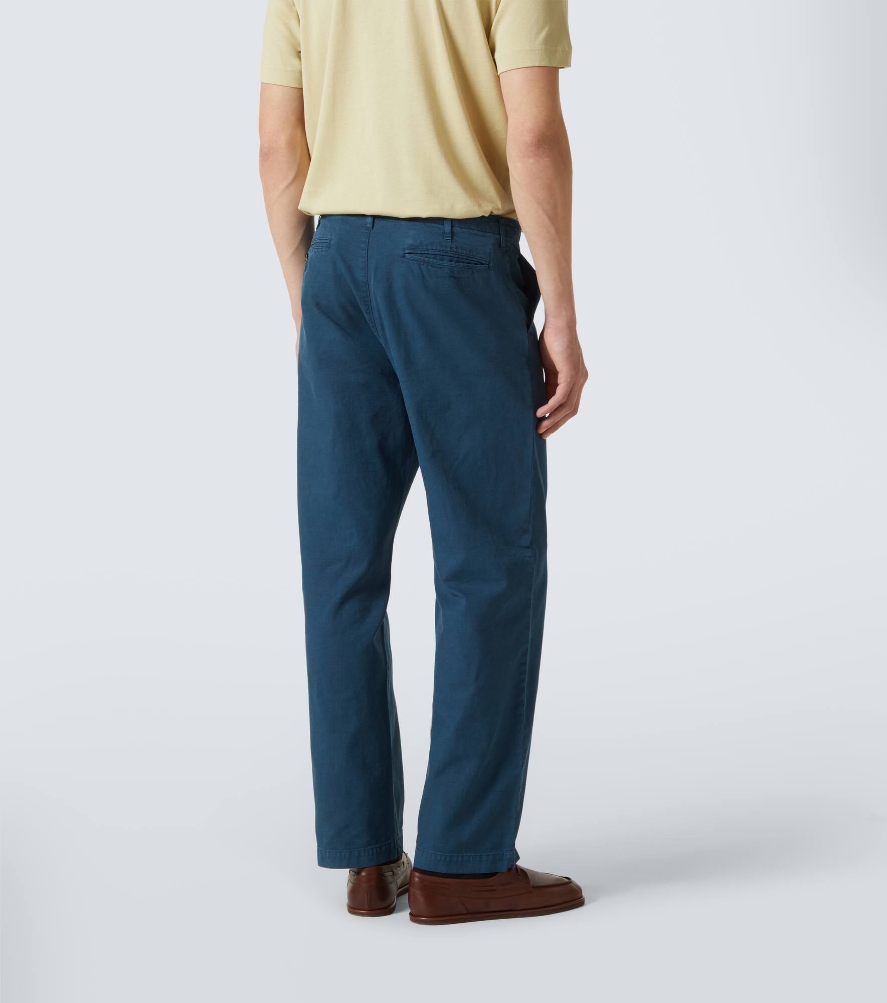 Cotton gabardine chinos - 4