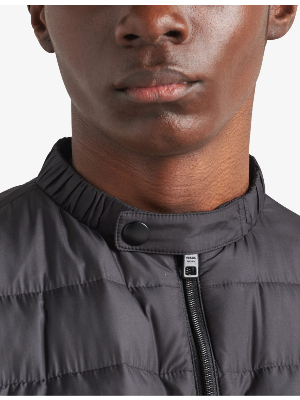 Triangle-logo technical shell-down jacket - 2