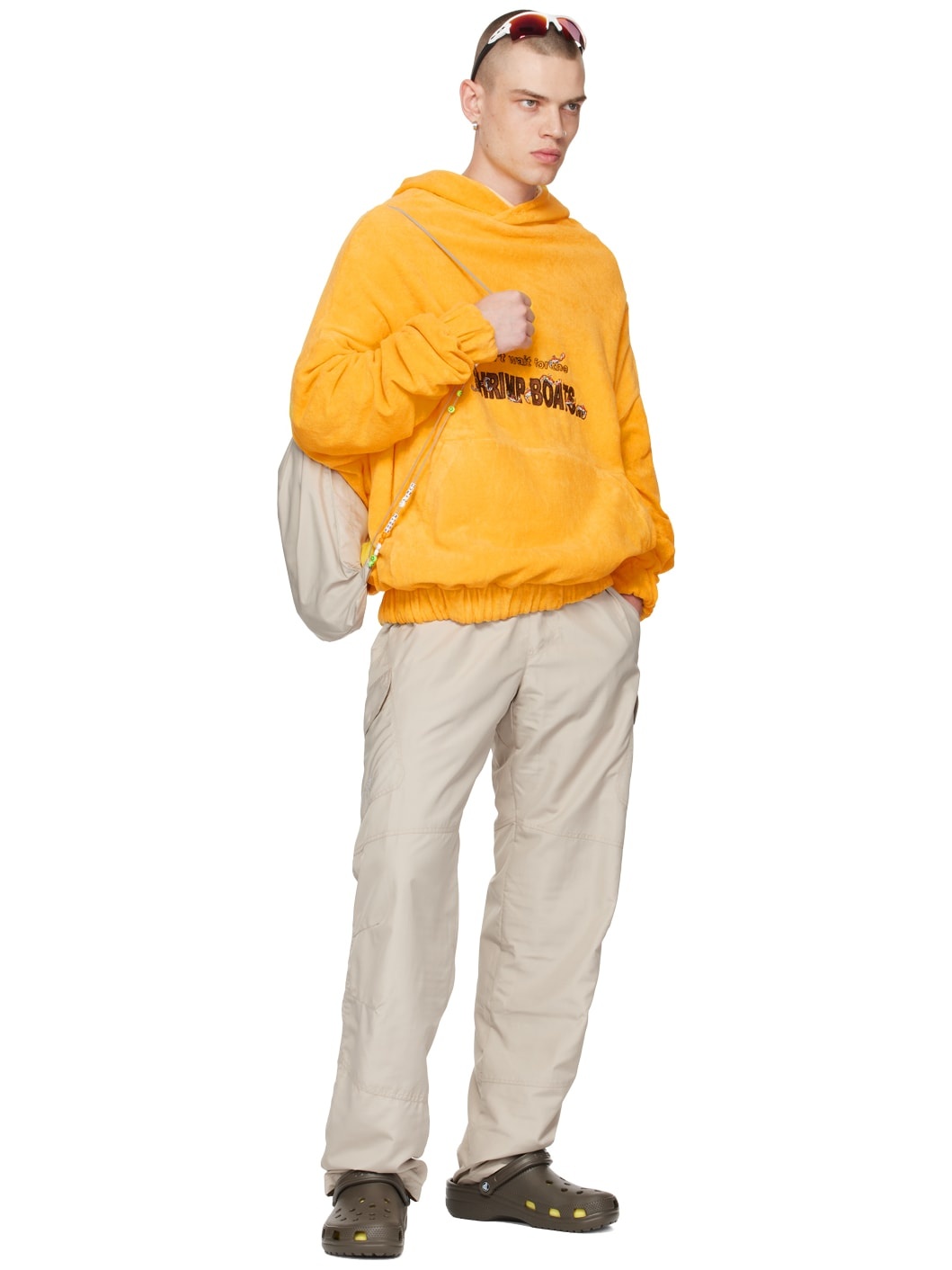 Yellow Reversible Hoodie - 4